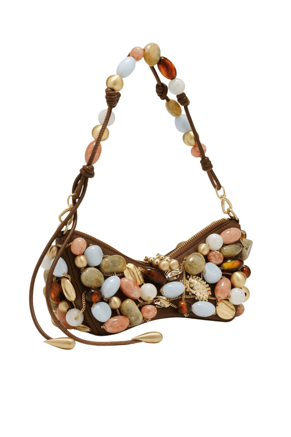 Cult Gaia Mercier Saddle Bauble Multi Clutch