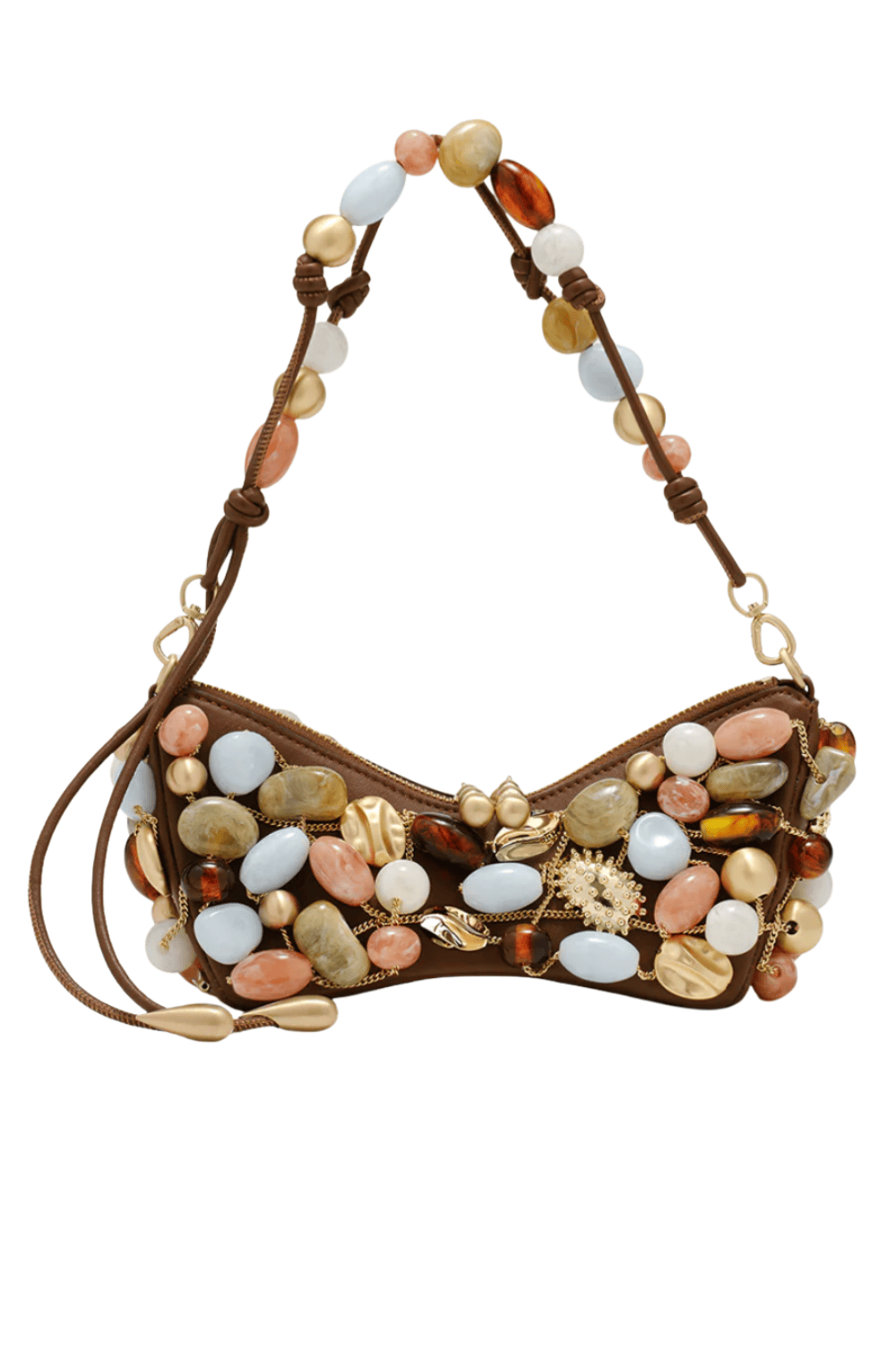 Cult Gaia Mercier Saddle Bauble Multi Clutch