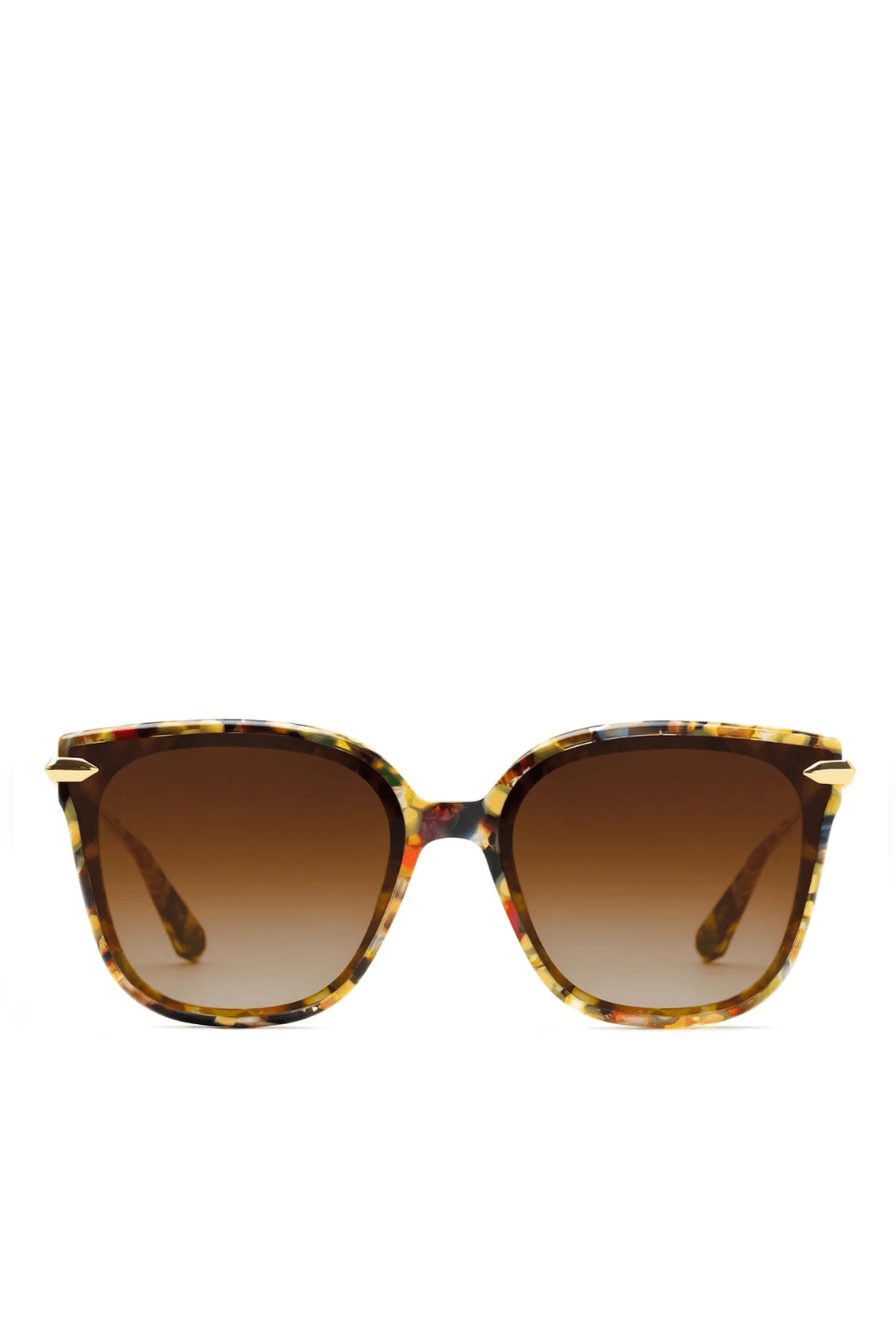 KREWE Dede Nylon Canary 18K Sunglasses