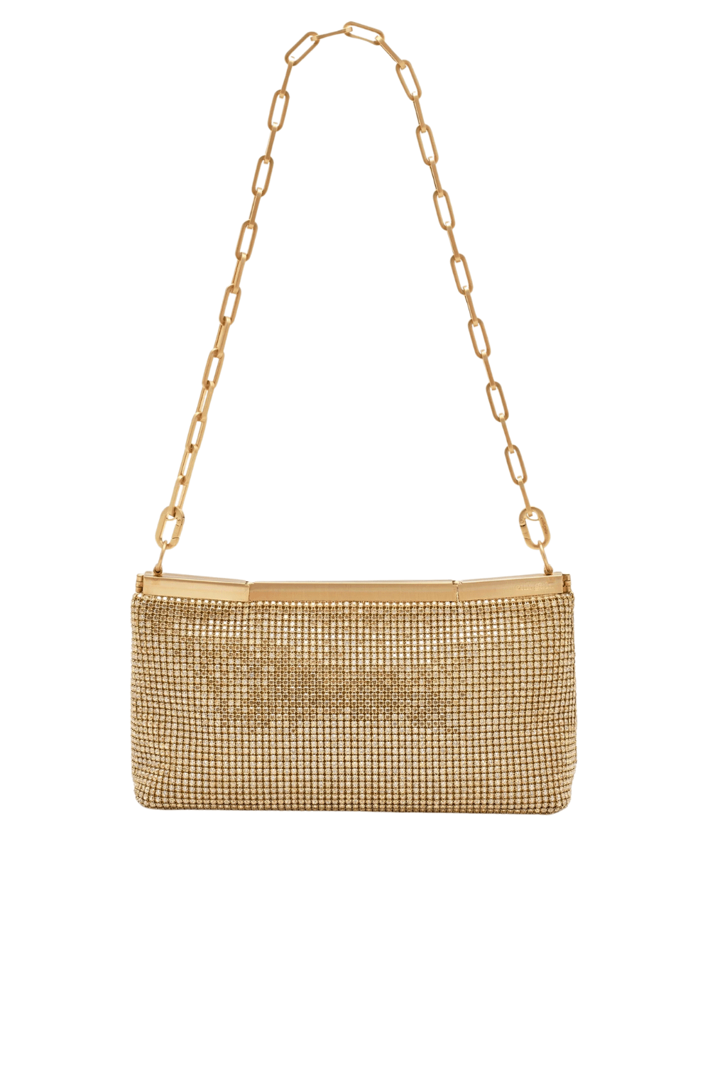 Cult Gaia Felice Sand Dollar Chain Strap Clutch