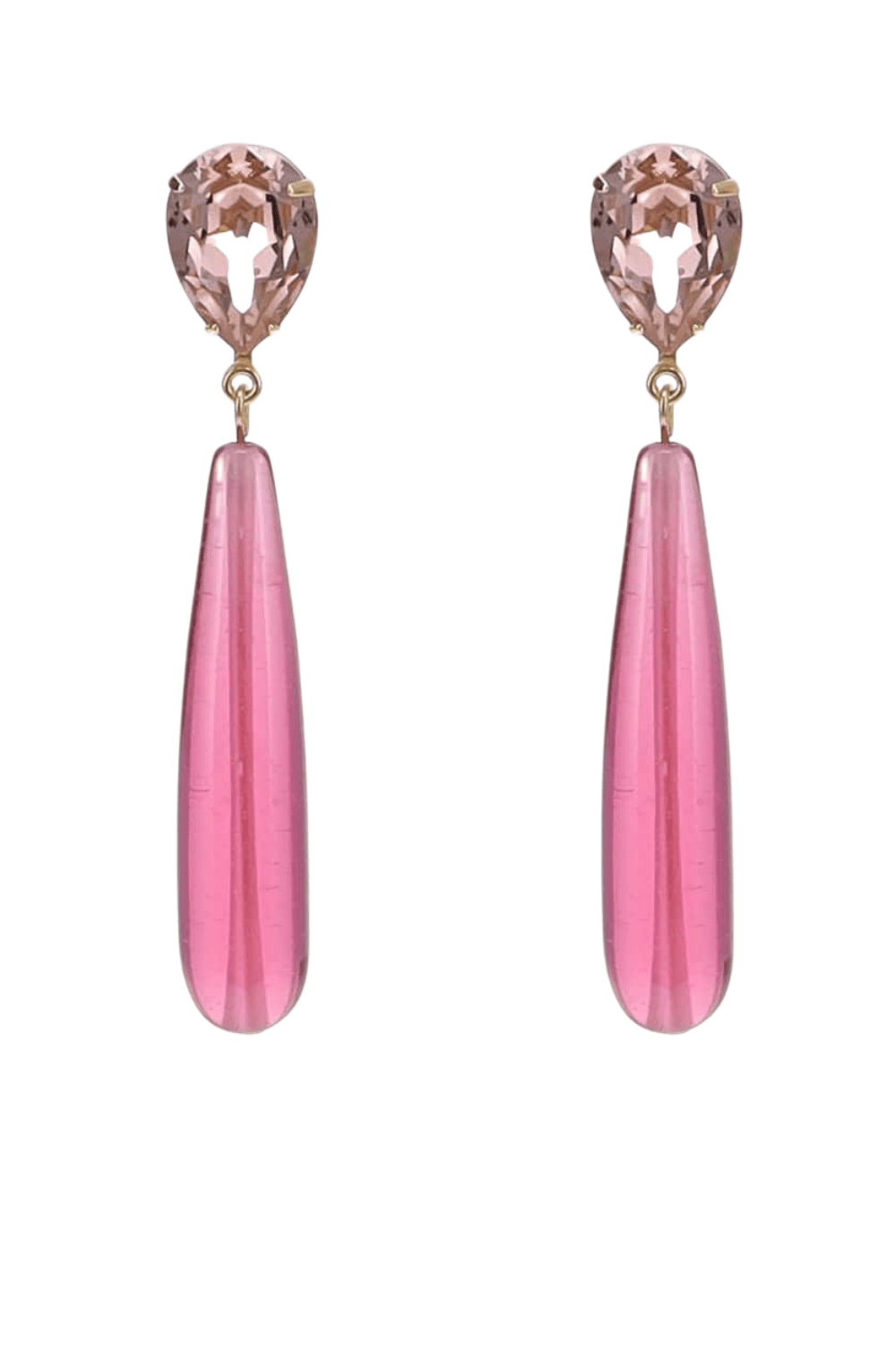 Jennifer Behr Caroline Pink Tourmaline Drop Earrings