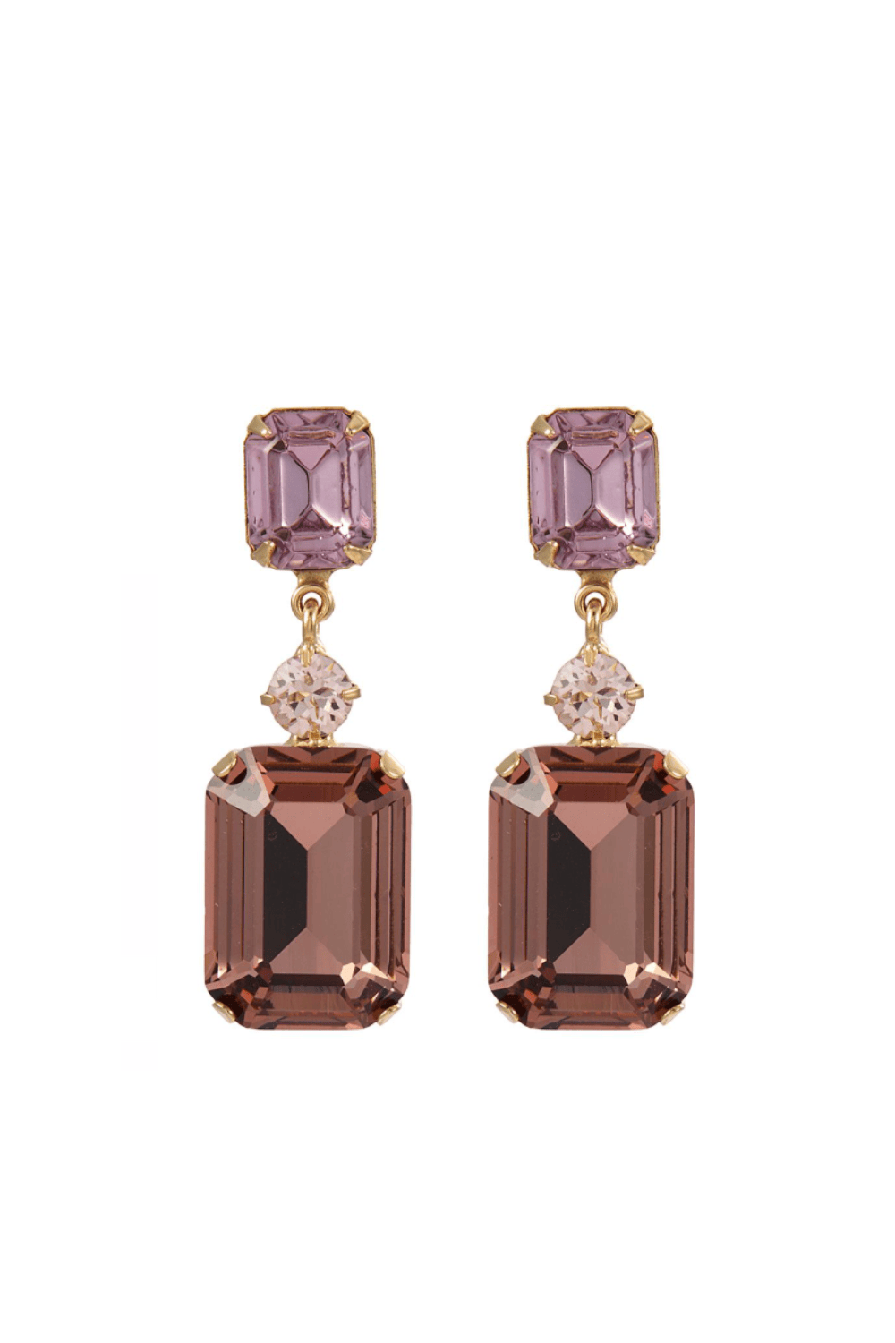 Jennifer Behr Vintage Rose Justine Drop Earrings