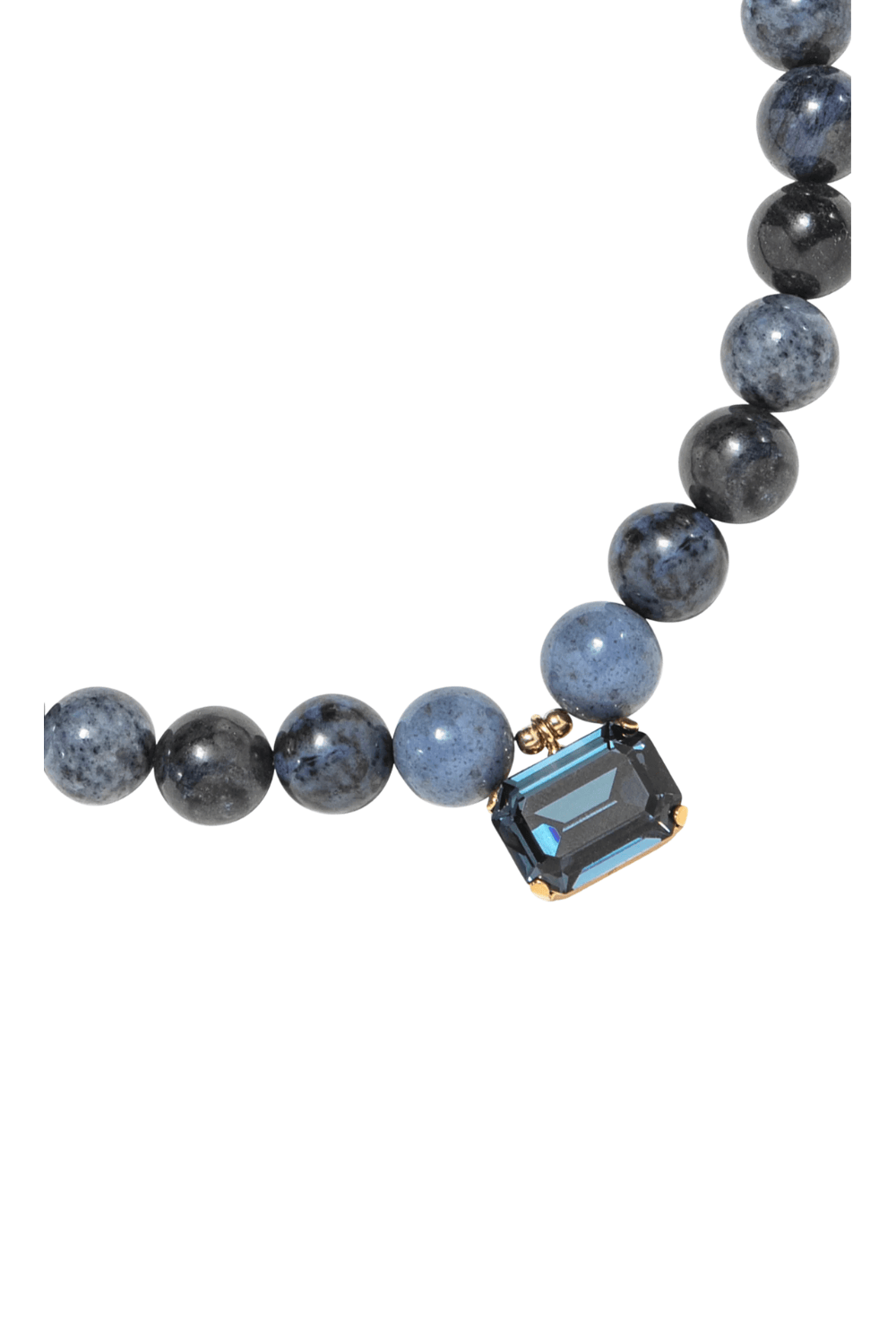 Jennifer Behr Sidonie Lapis Blue Beaded Necklace