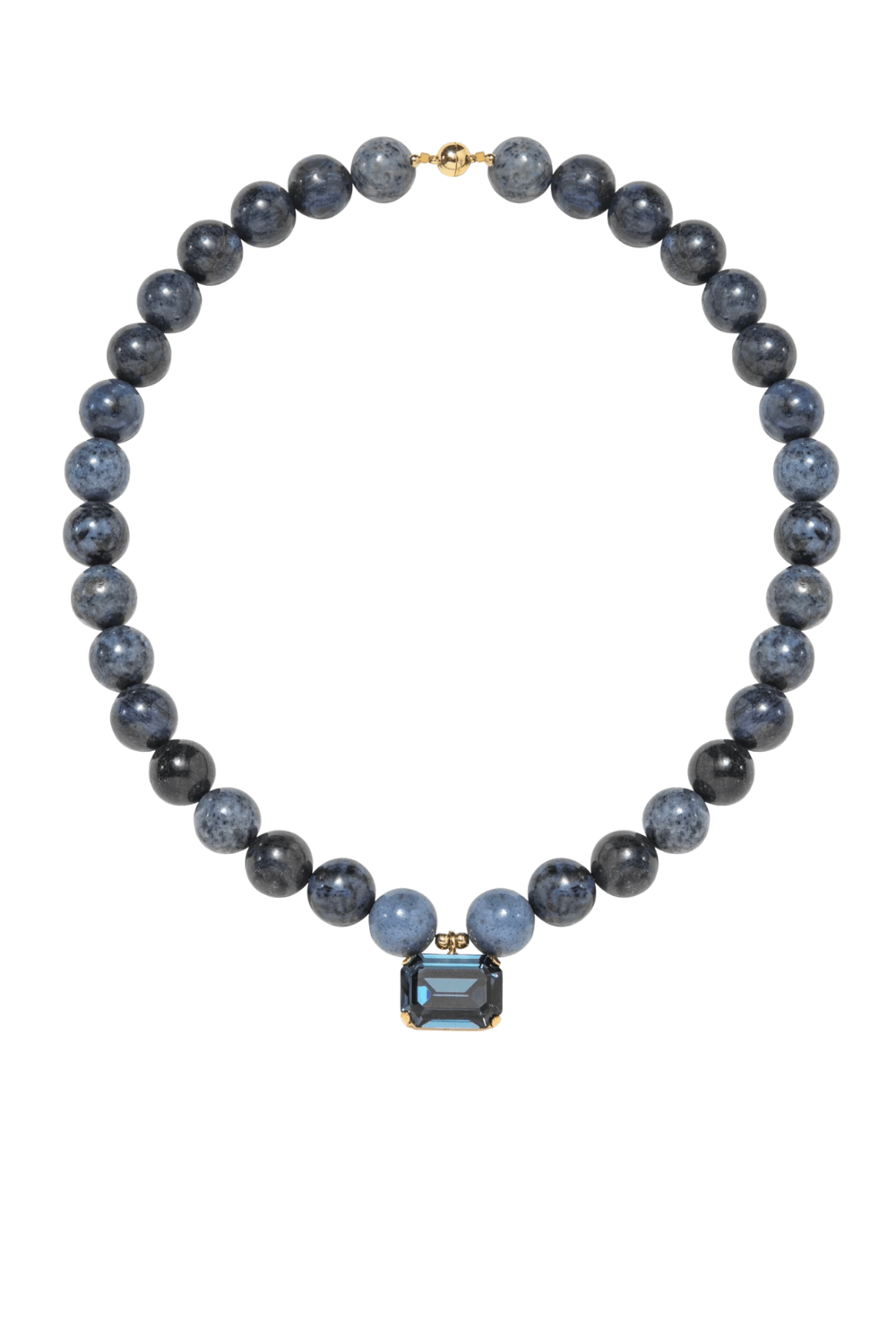 Jennifer Behr Sidonie Lapis Blue Beaded Necklace