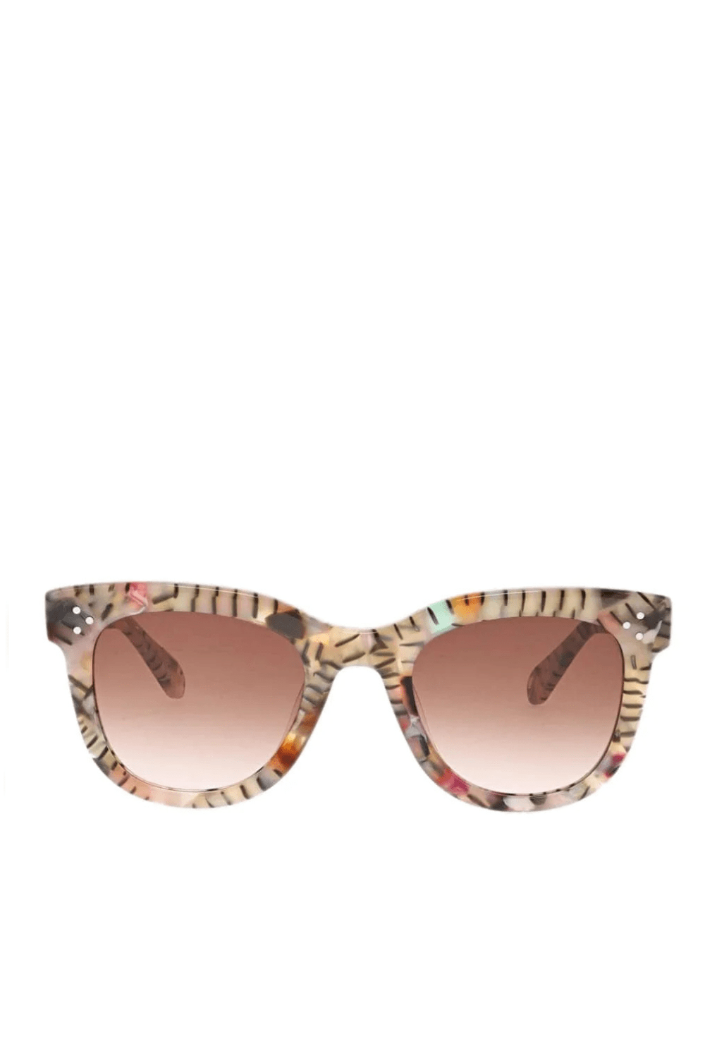KREWE Jena Confetti Gradient Acetate Sunglasses