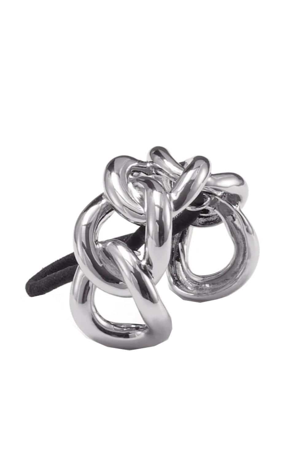 Lelet NY Elena Silver Chain Pony Cuff