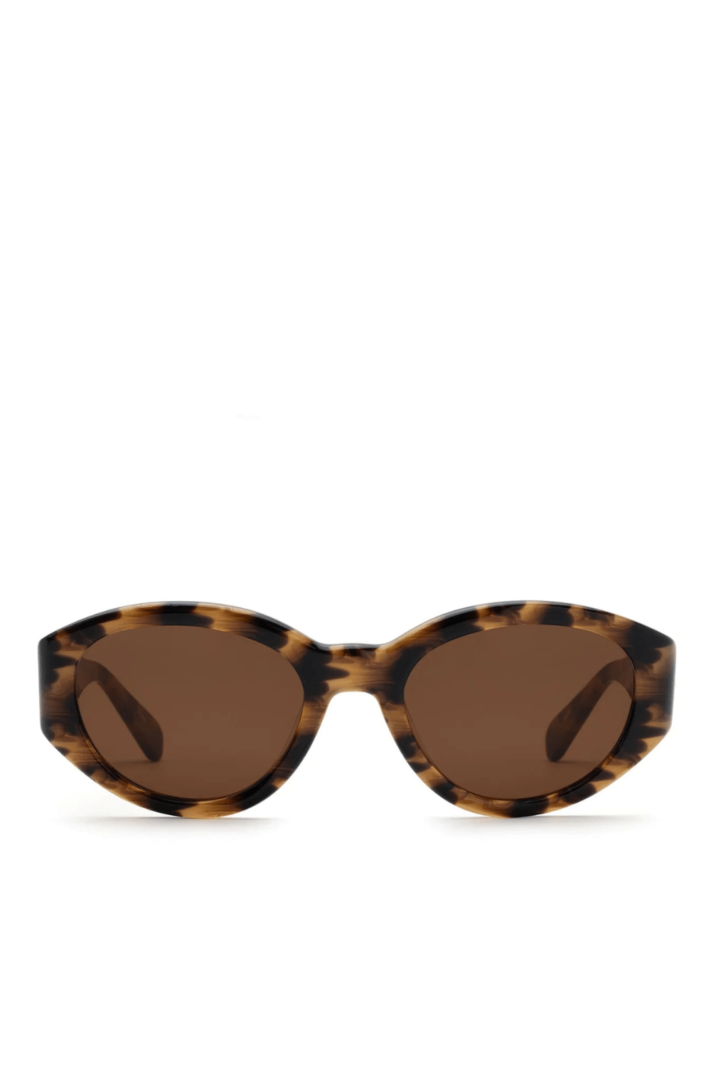 KREWE Lucy Venezia Tortoiseshell Oversized Sunglasses