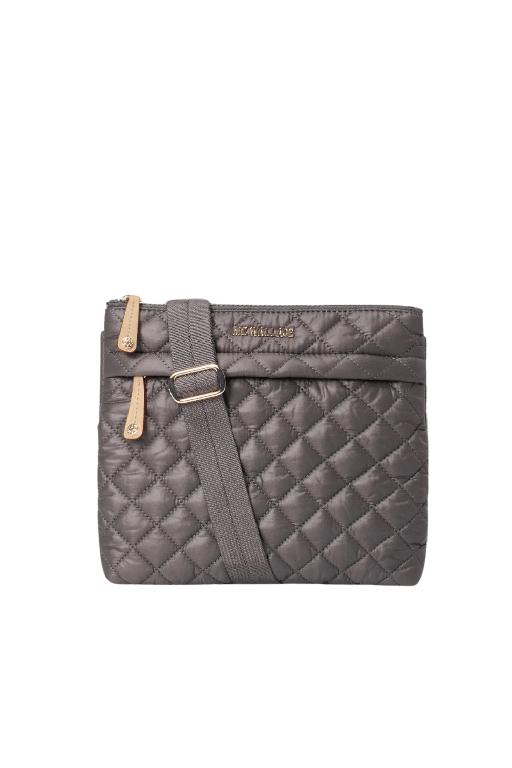 MZ Wallace Metro Magnet Quilted Flat Crossbody Bag