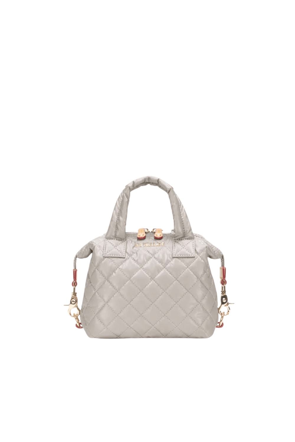 MZ Wallace Micro Sutton Quilted Top Handle Bag