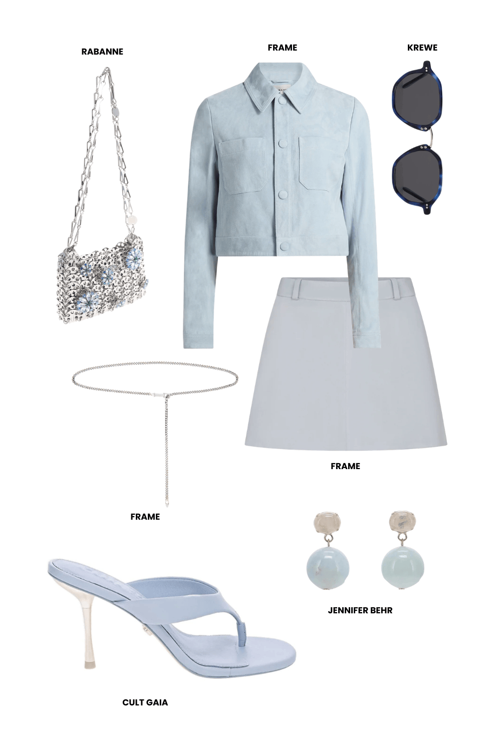 Blue Color Blocking
