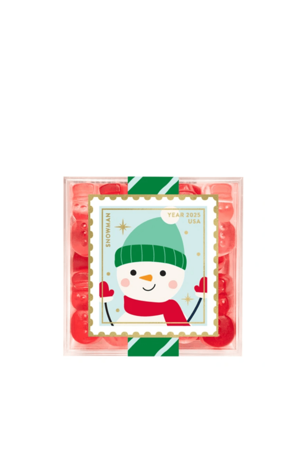 sugarfina Snowman Gummies Multi-Color Petite Pack
