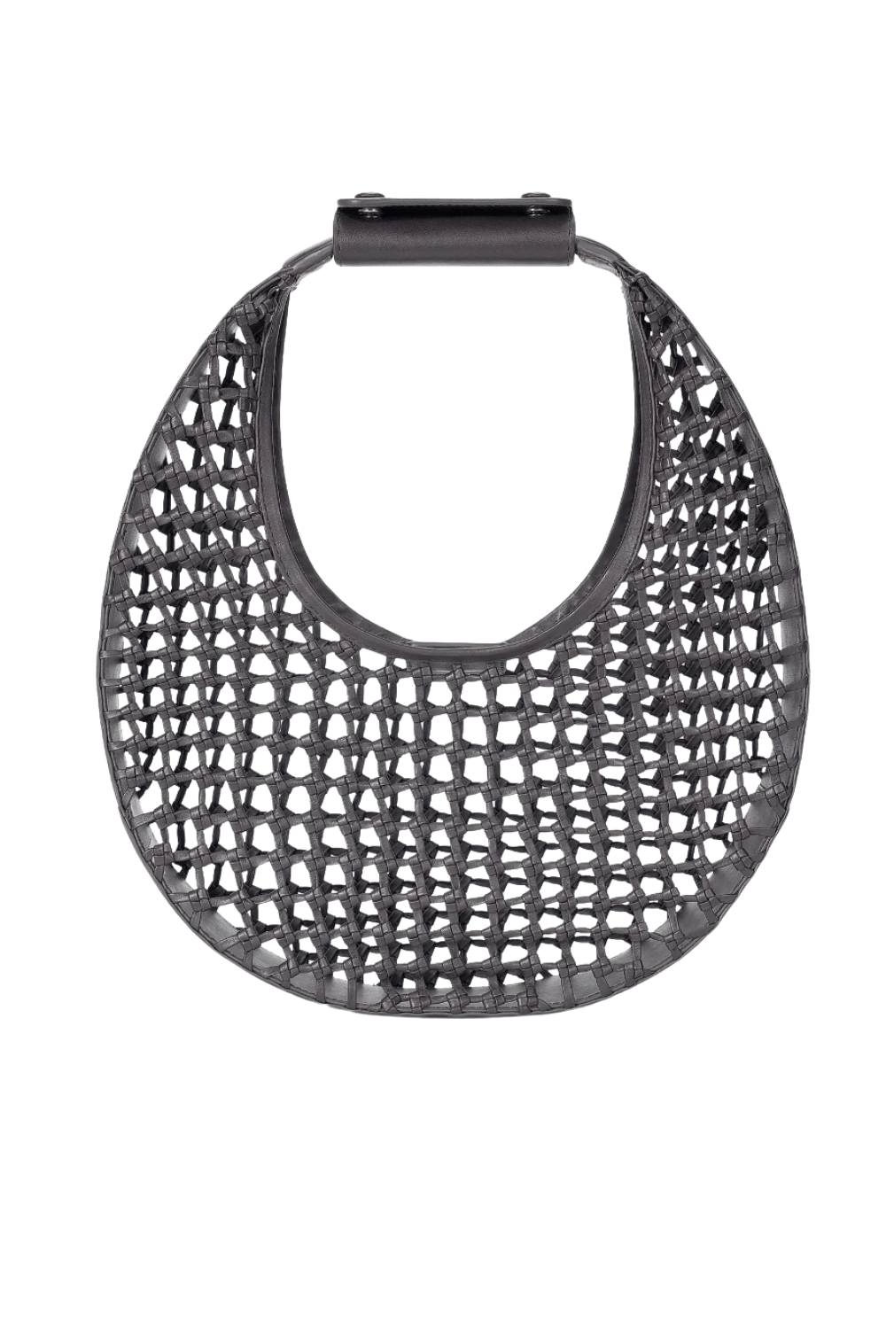 Moon Espresso Hand-Knotted Tote Bag