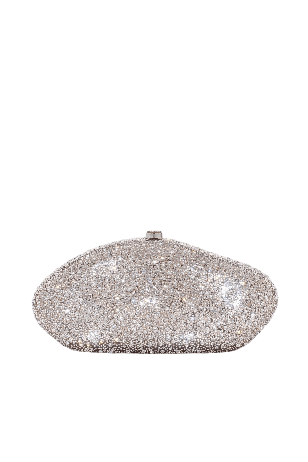Cult Gaia Caldera Clear Crystal-Embellished Clutch