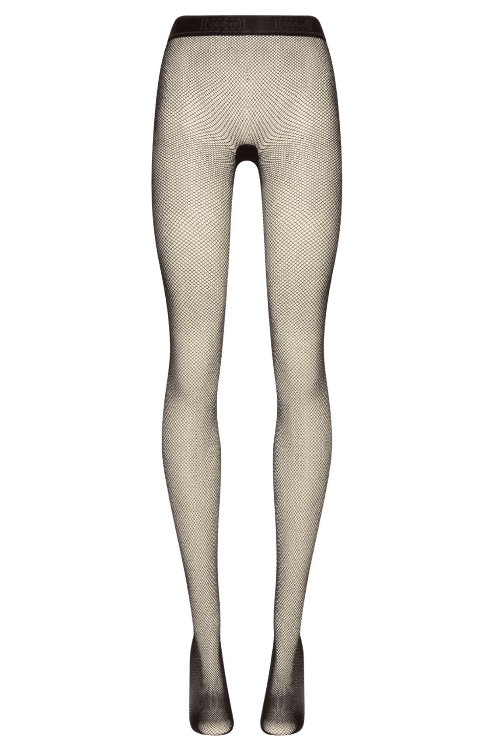 Wolford Twenties Black Fishnet Tights