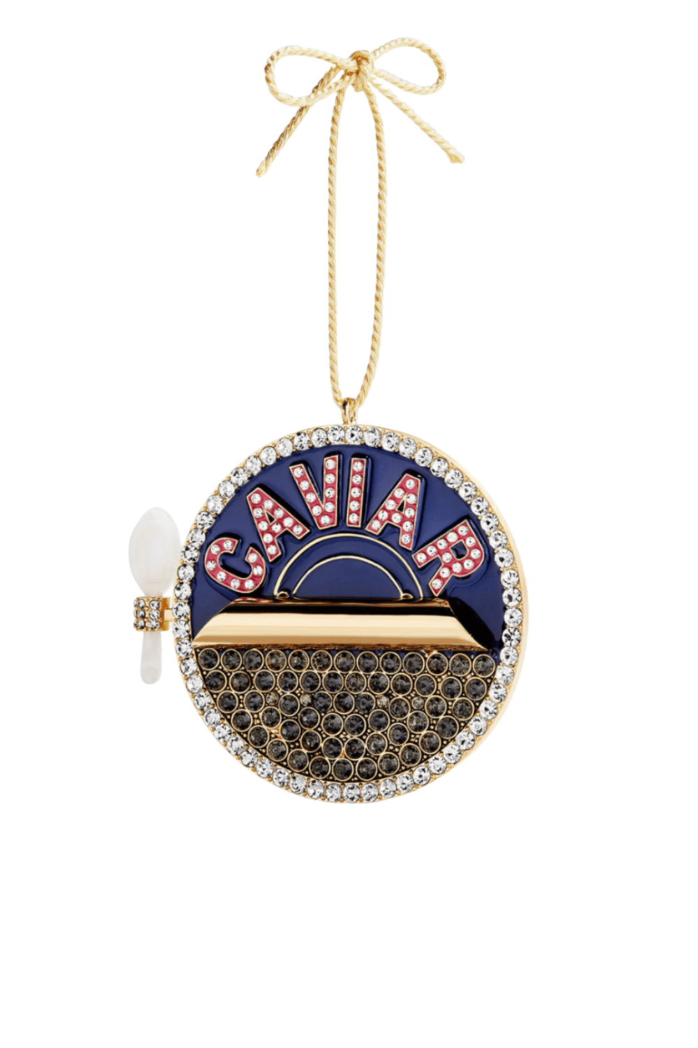 BaubleBar Luxe Little Spoonfuls Multi-Color Caviar Ornament