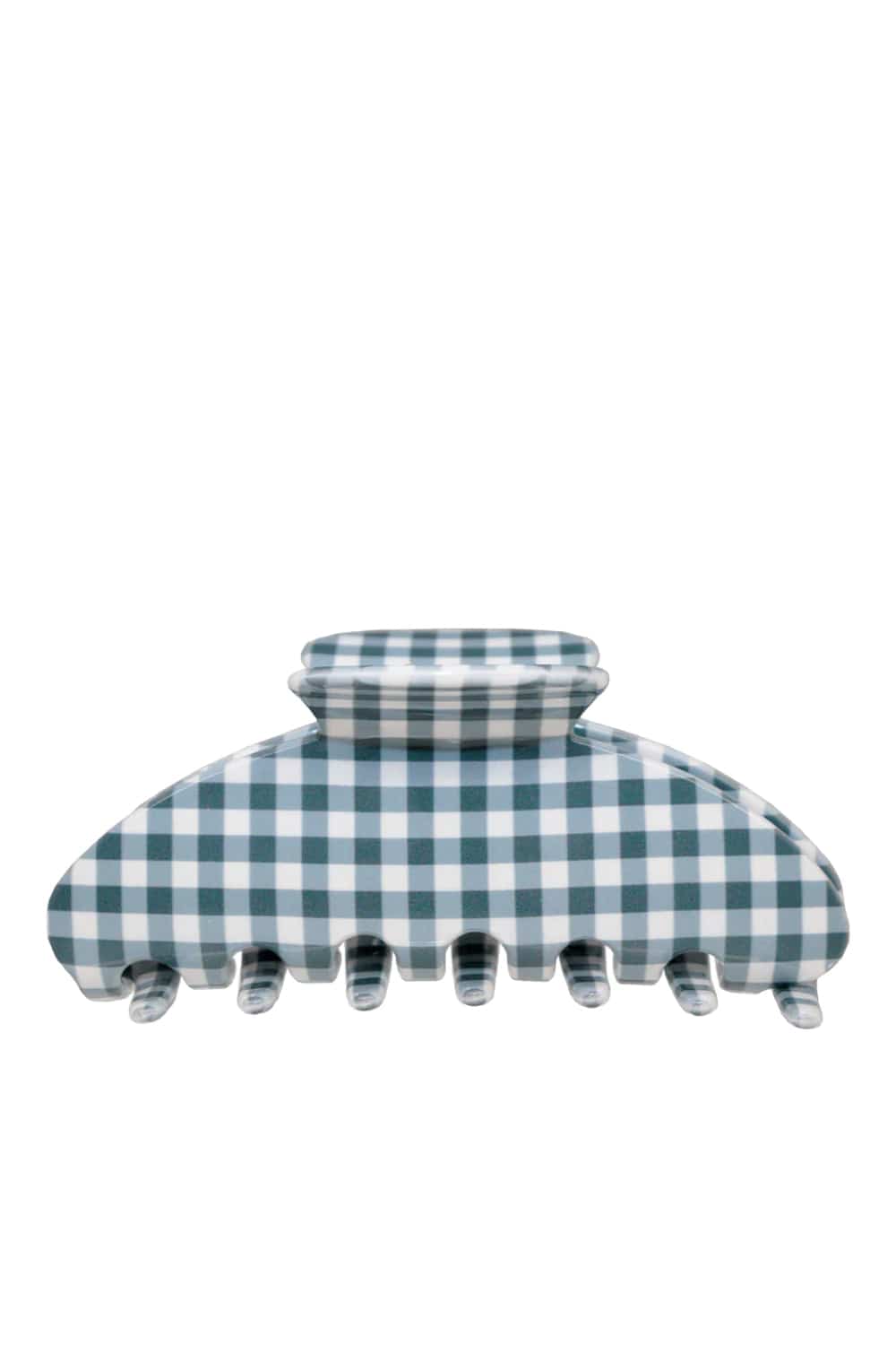 EMI JAY Navy Gingham Big Effing Claw Clip