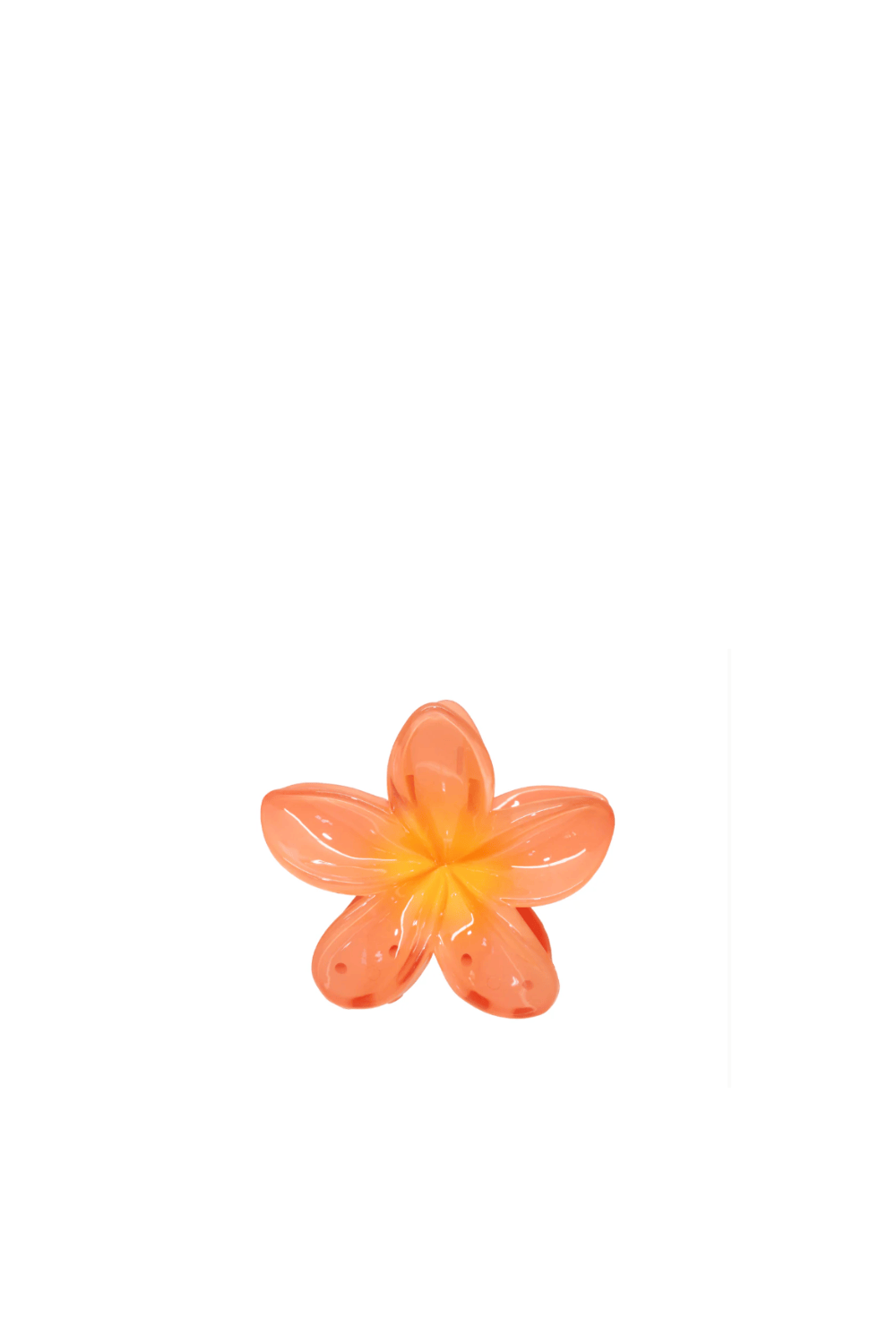 Peach Spritz Super Bloom Hair Clip