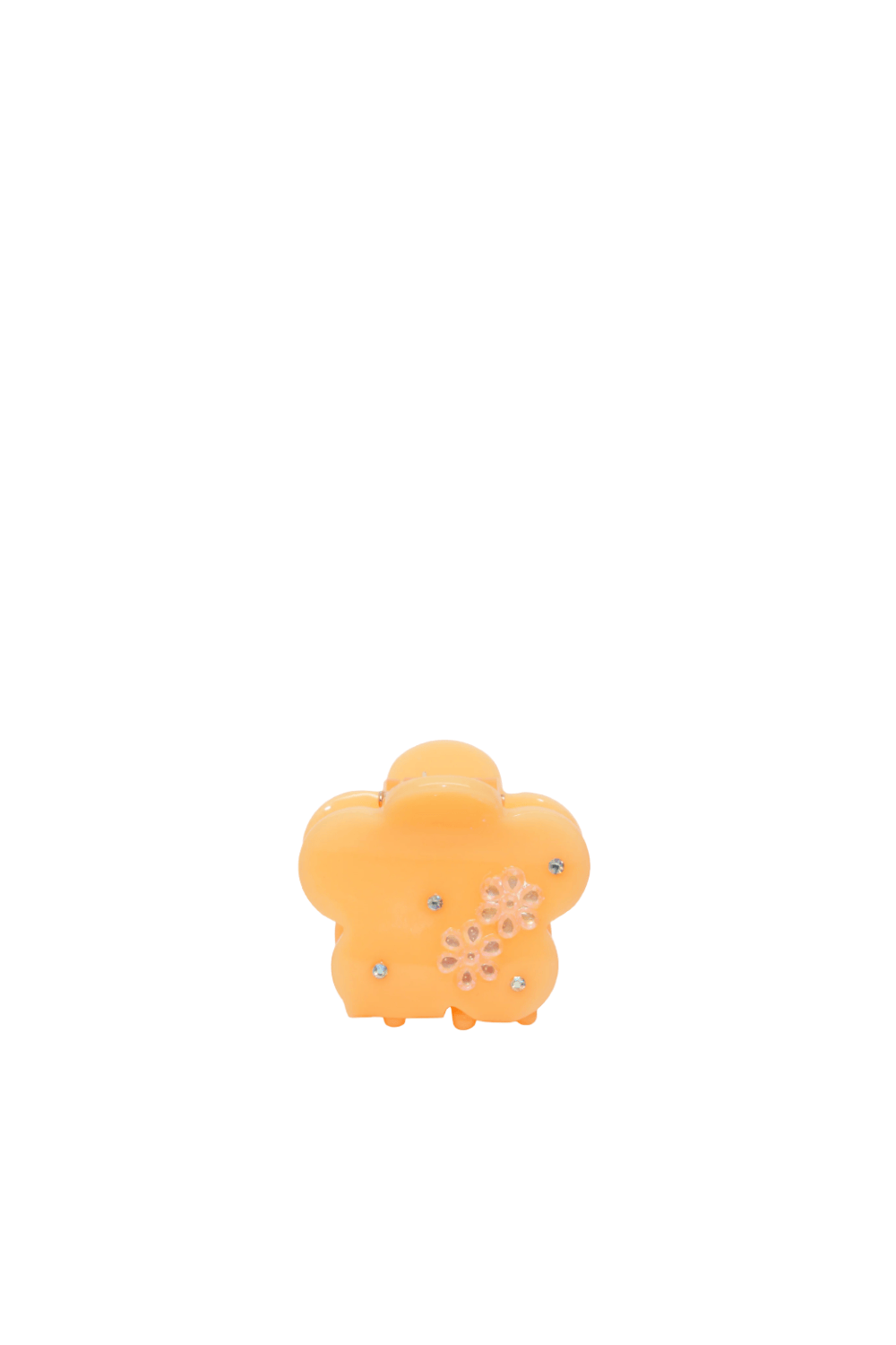 Peach Bloom Midi Blossom Hair Clip