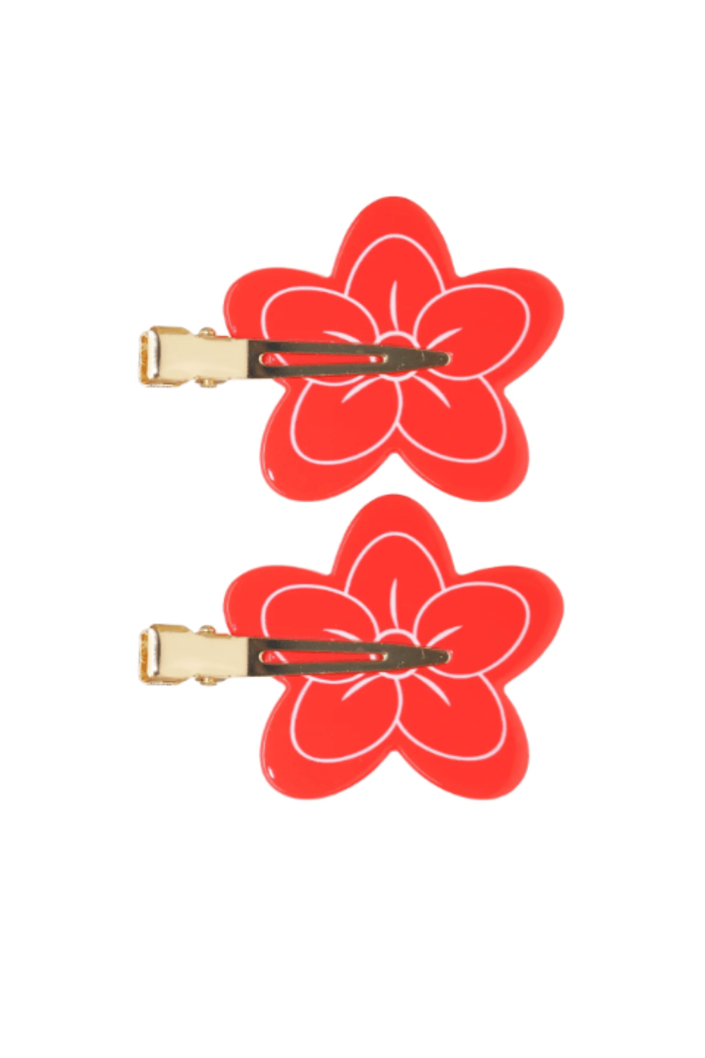 Hibiscus Cloud Popstar Set of 2 Hair Clips