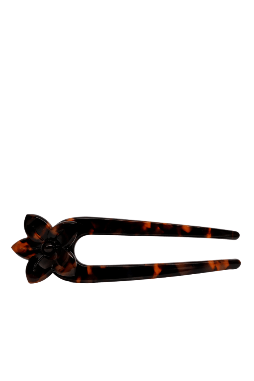 EMI JAY Tortoise Hibiscus French Hair Pin