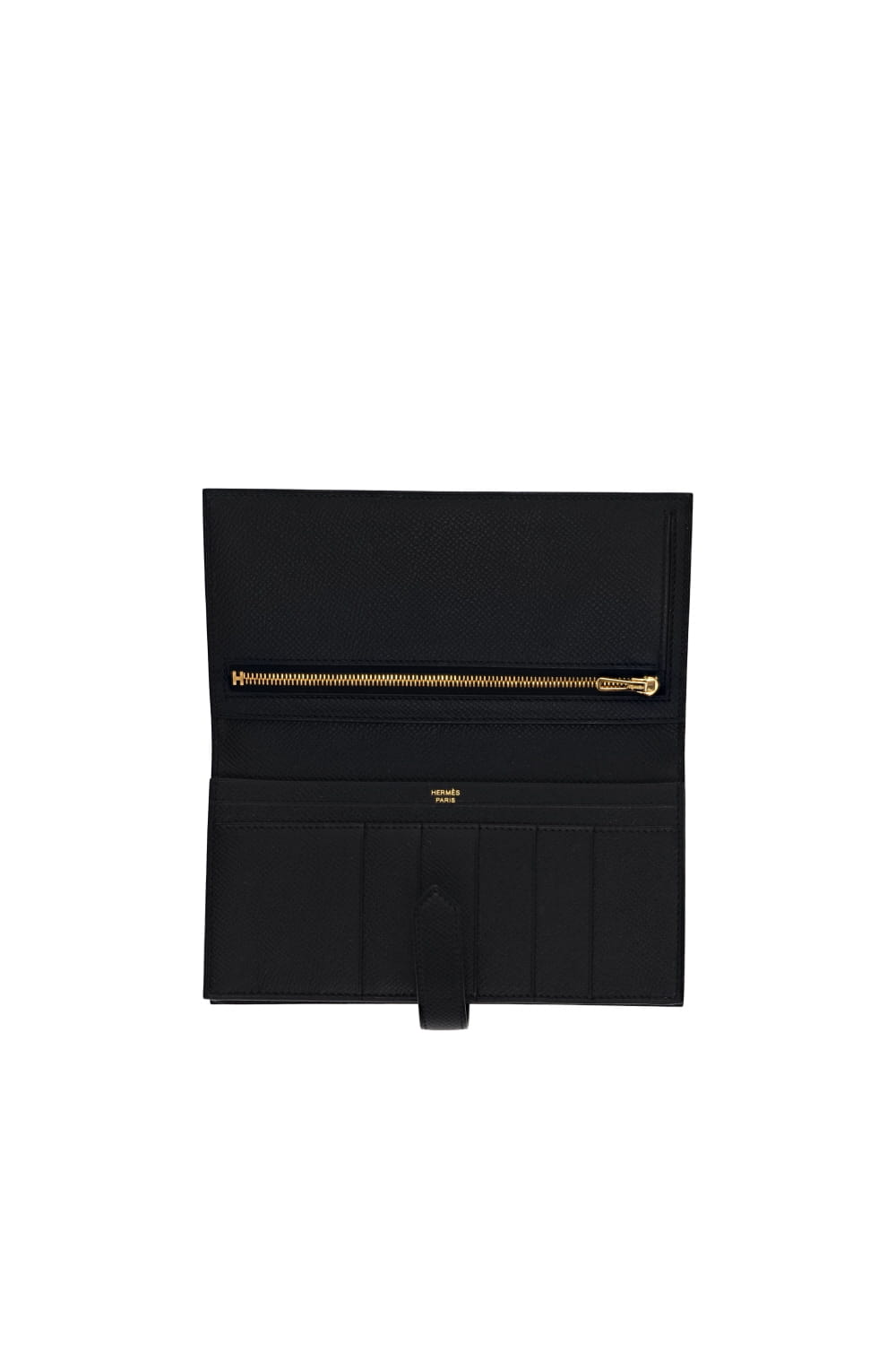Lola's Closet Hermès Bearn Gusset Epsom Calfskin Wallet