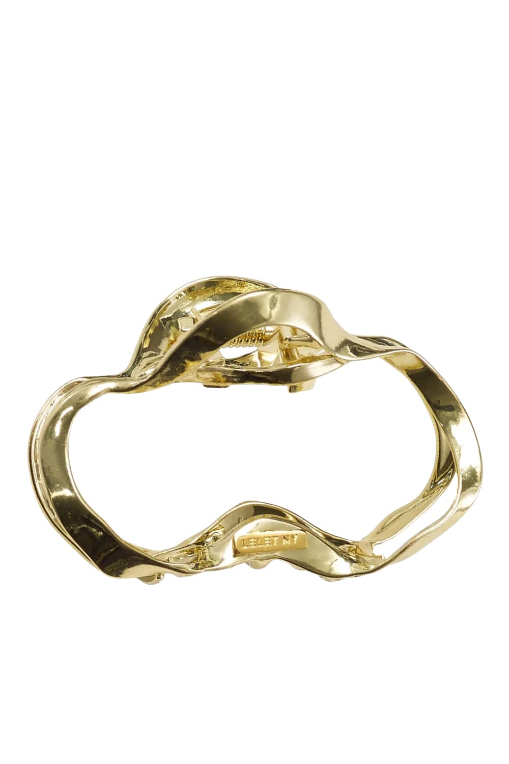 Lelet NY Tera Gold Sculptural Claw Clip