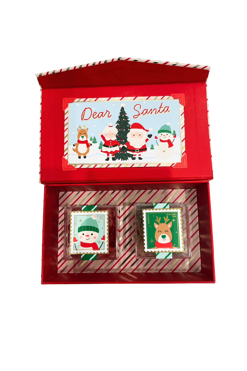 sugarfina Letters to Santa Candy Bento Box