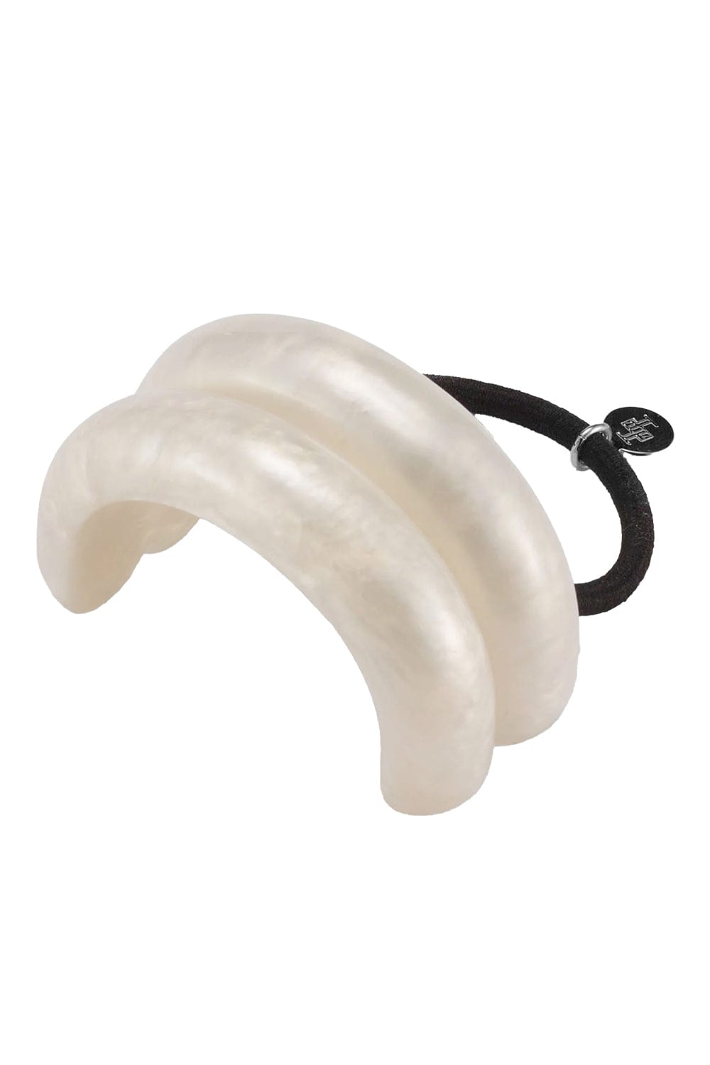 Lelet NY Pearlescent Marble Double Arch Pony Cuff