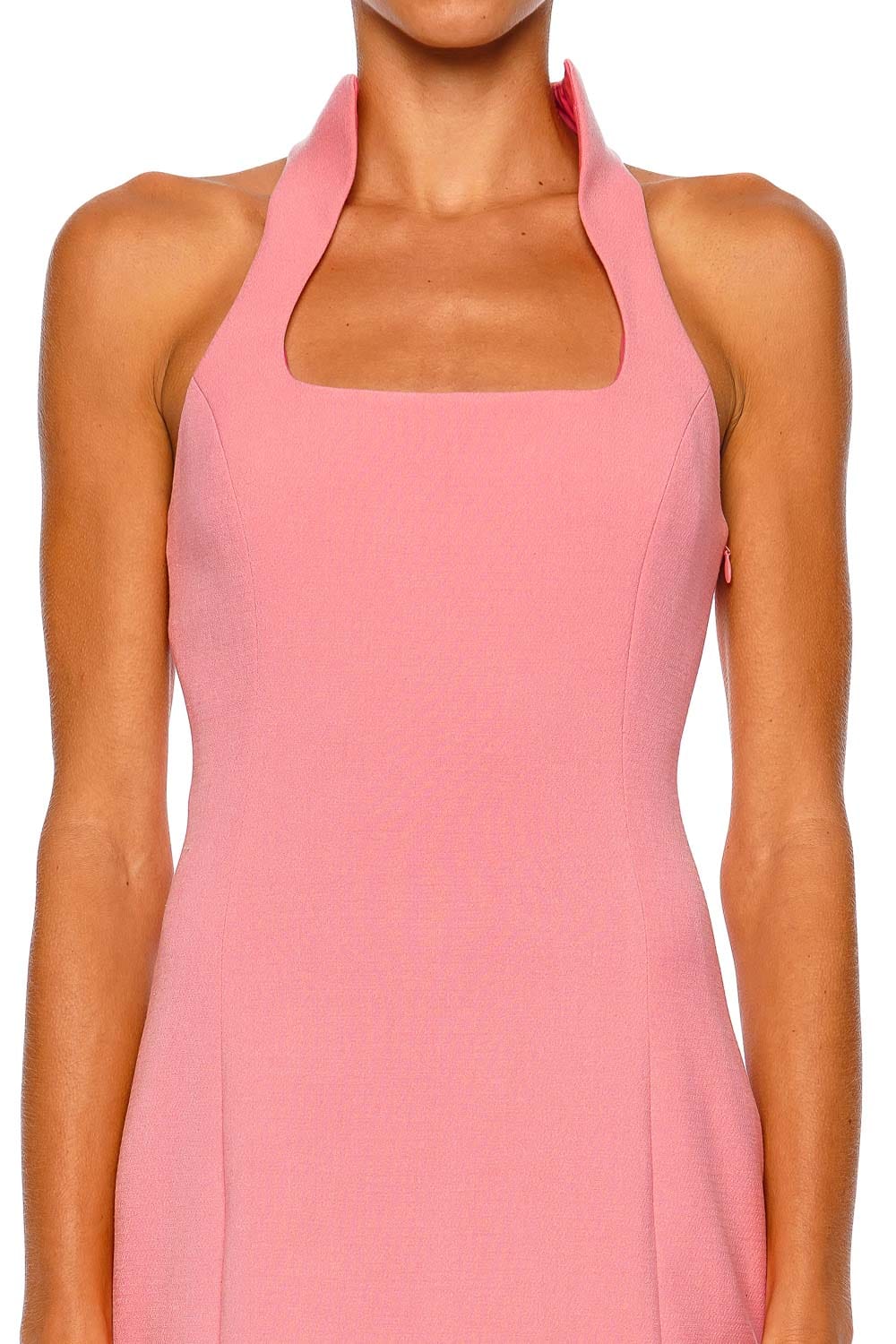 Cult Gaia Akaia Bubble Pink Sleeveless Mini Dress