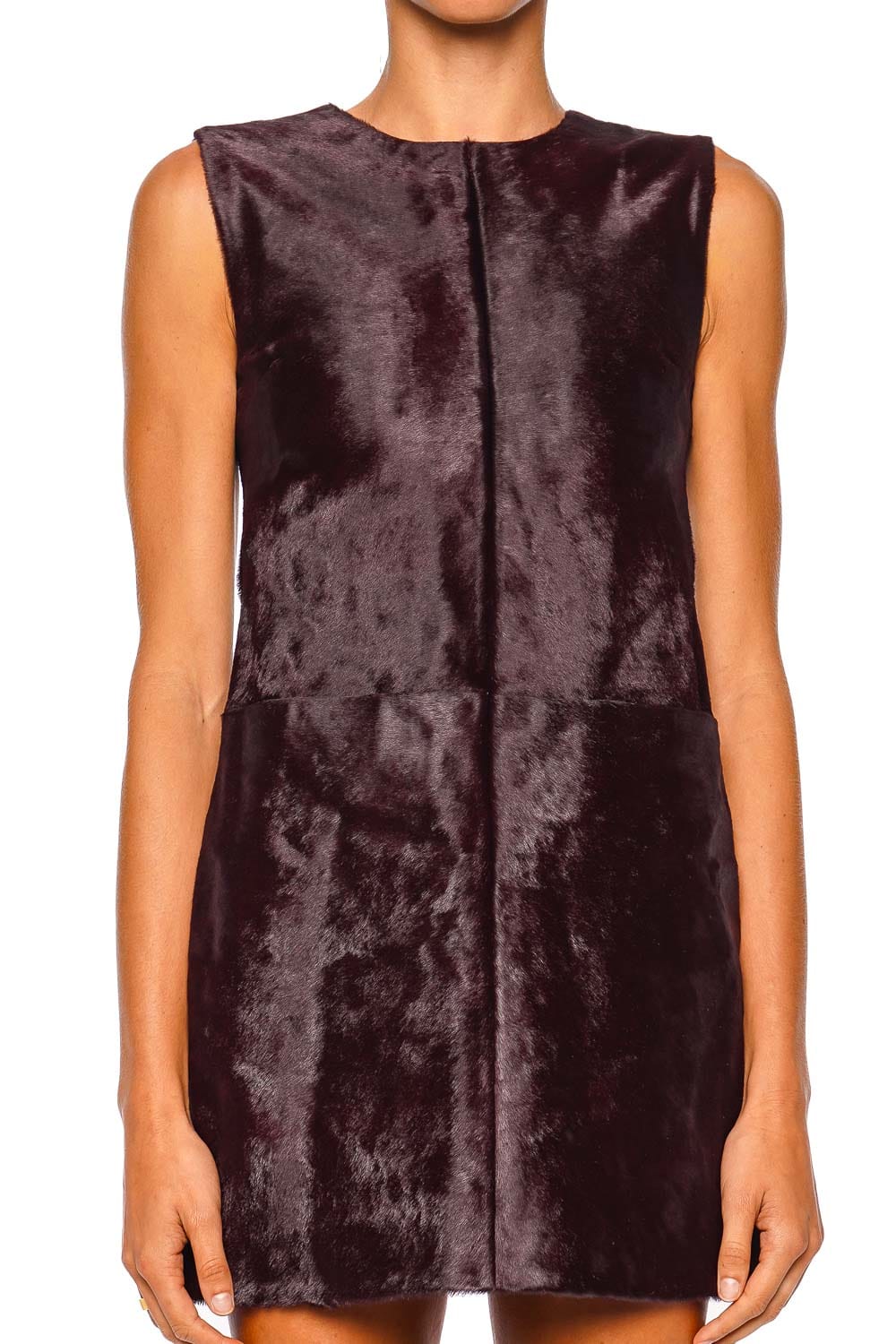 SIMKHAI Sonoma Fig Sleeveless Mini Dress