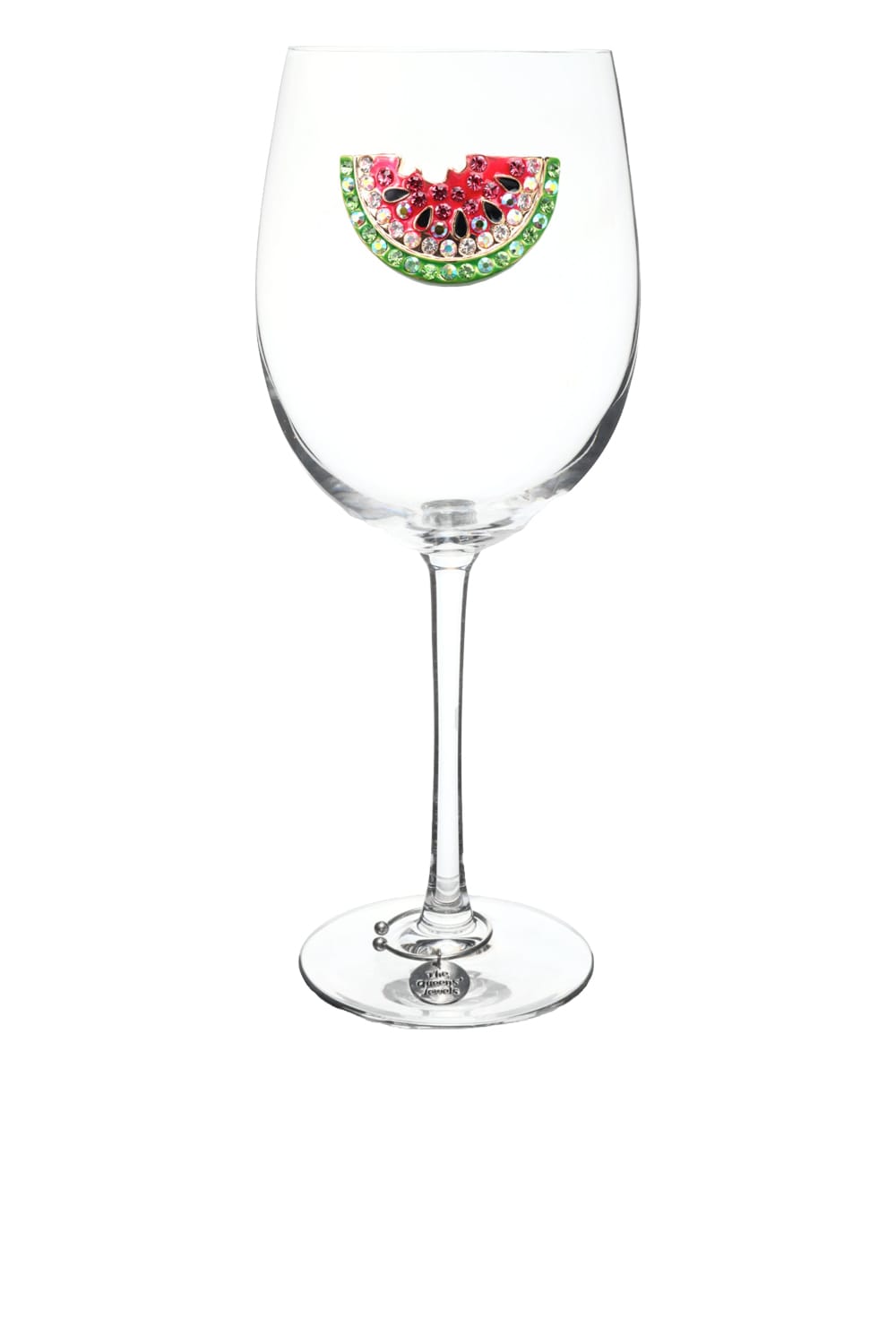 The Queens’ Jewels Watermelon Jewel Stemmed Wine Glass