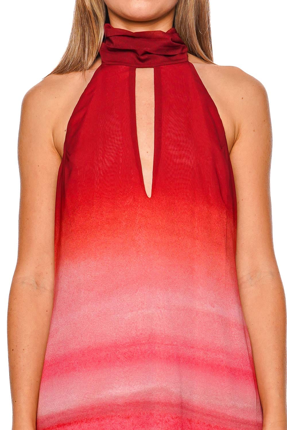 BAOBAB Magia Salvaje Ombre Halter Maxi Dress