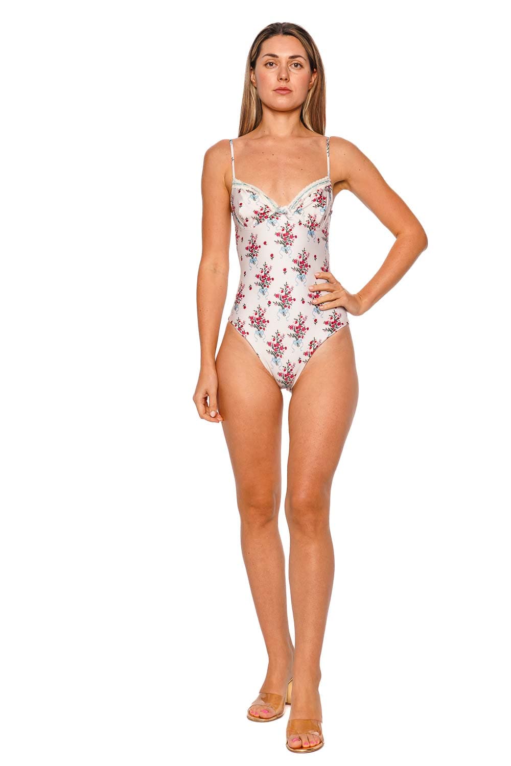 Agua Bendita Petra Cherish Bustier One PIice Swimsuit