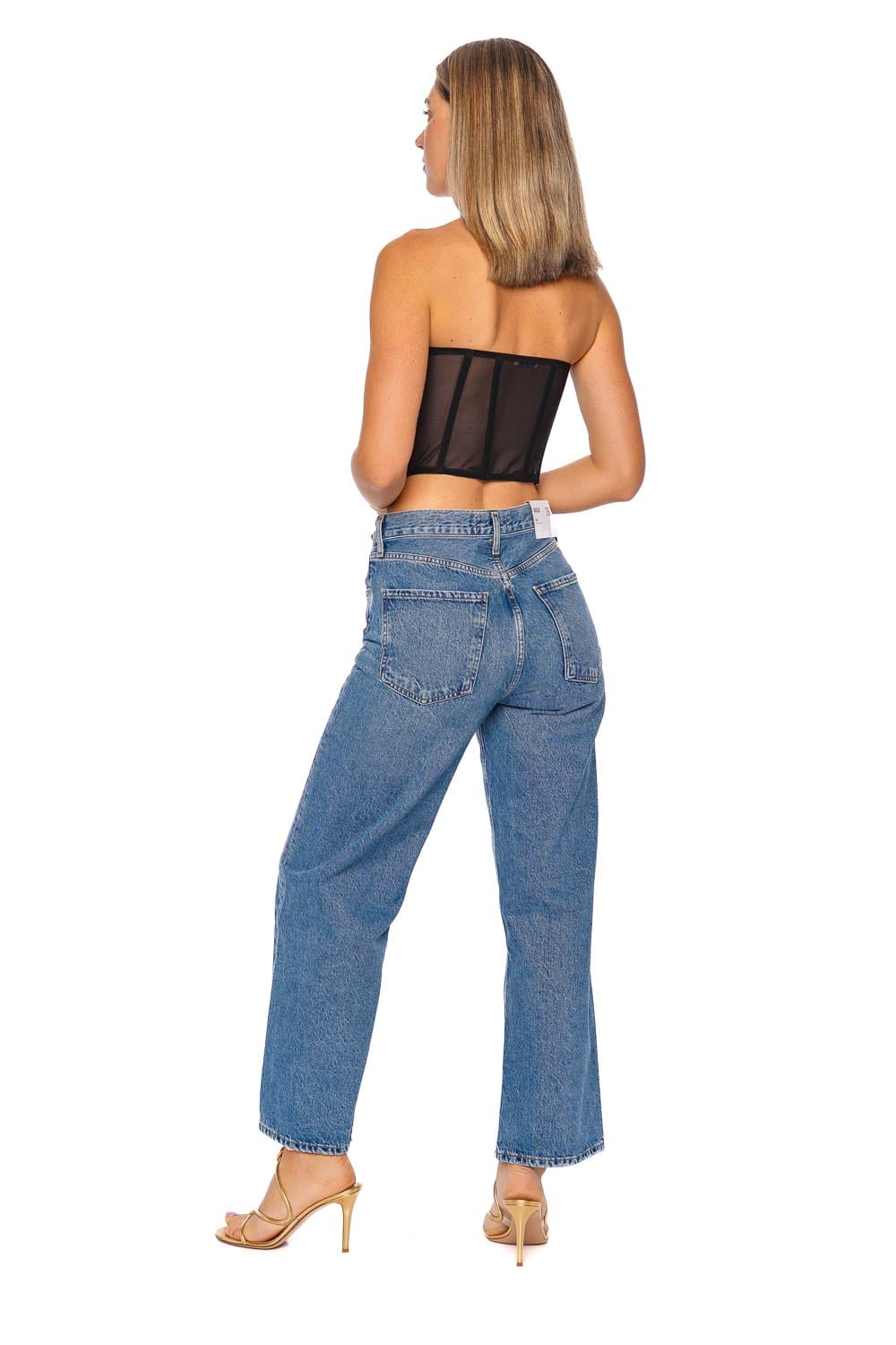 Fleur Du Mal Eden Floral Embroidered Corset Top