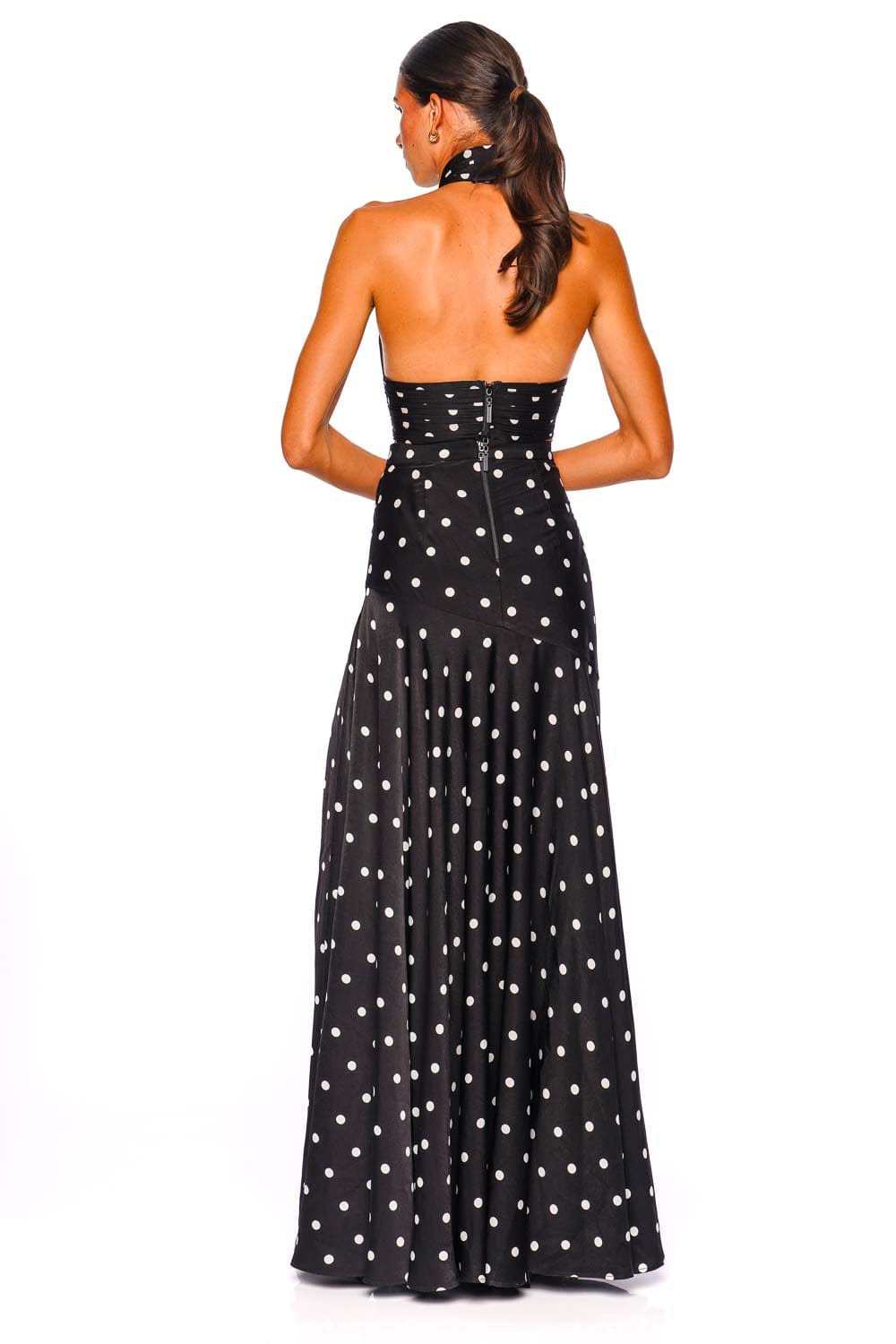 Bronx and Banco Cleopatra Polka Dot Maxi Skirt Set
