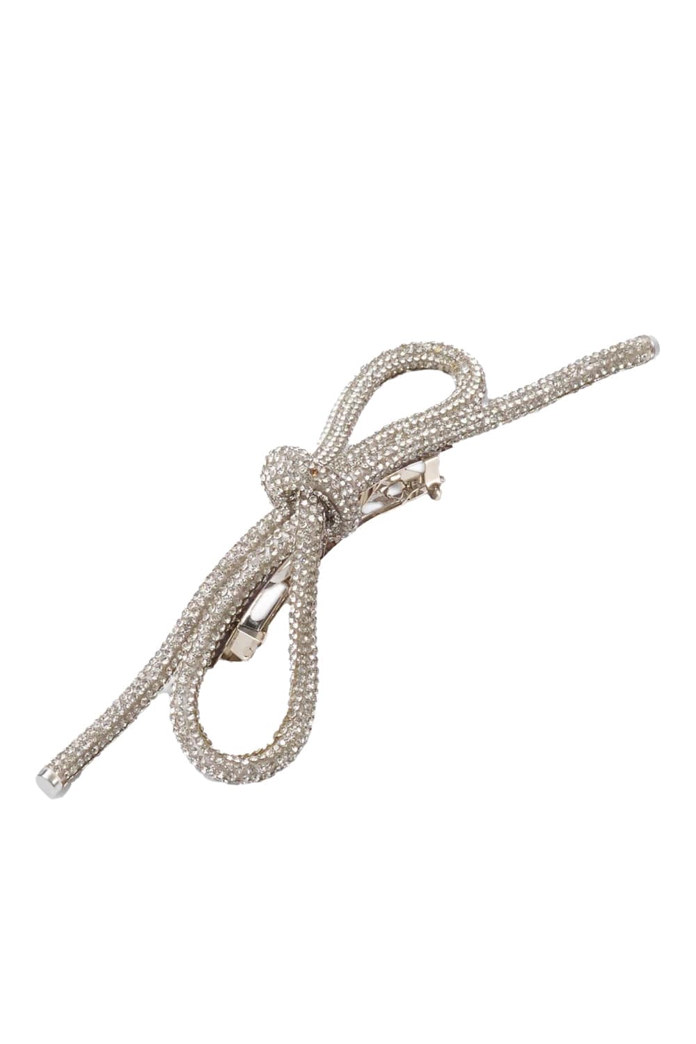Lelet NY Sasha Crystal Bow French Barrette
