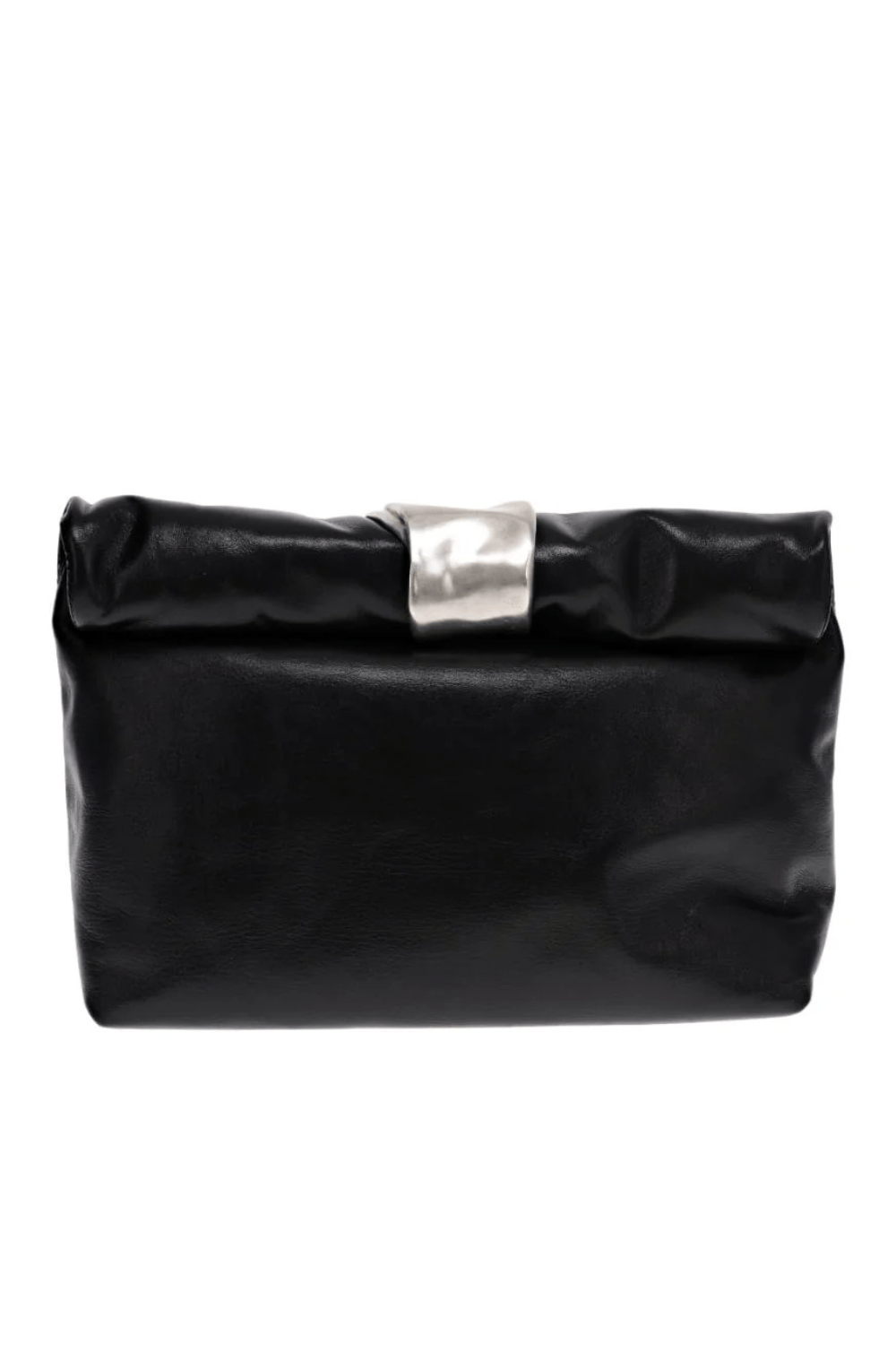 Staud Cuff Rolled Leather Clutch Bag
