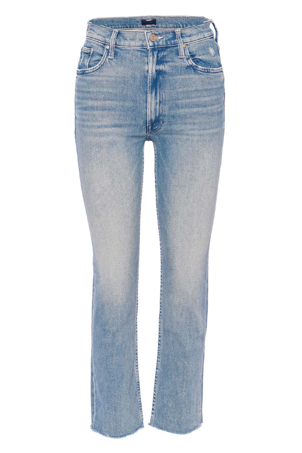 MOTHER Denim Fish Out of Water Rider Ankle Fray Jeans