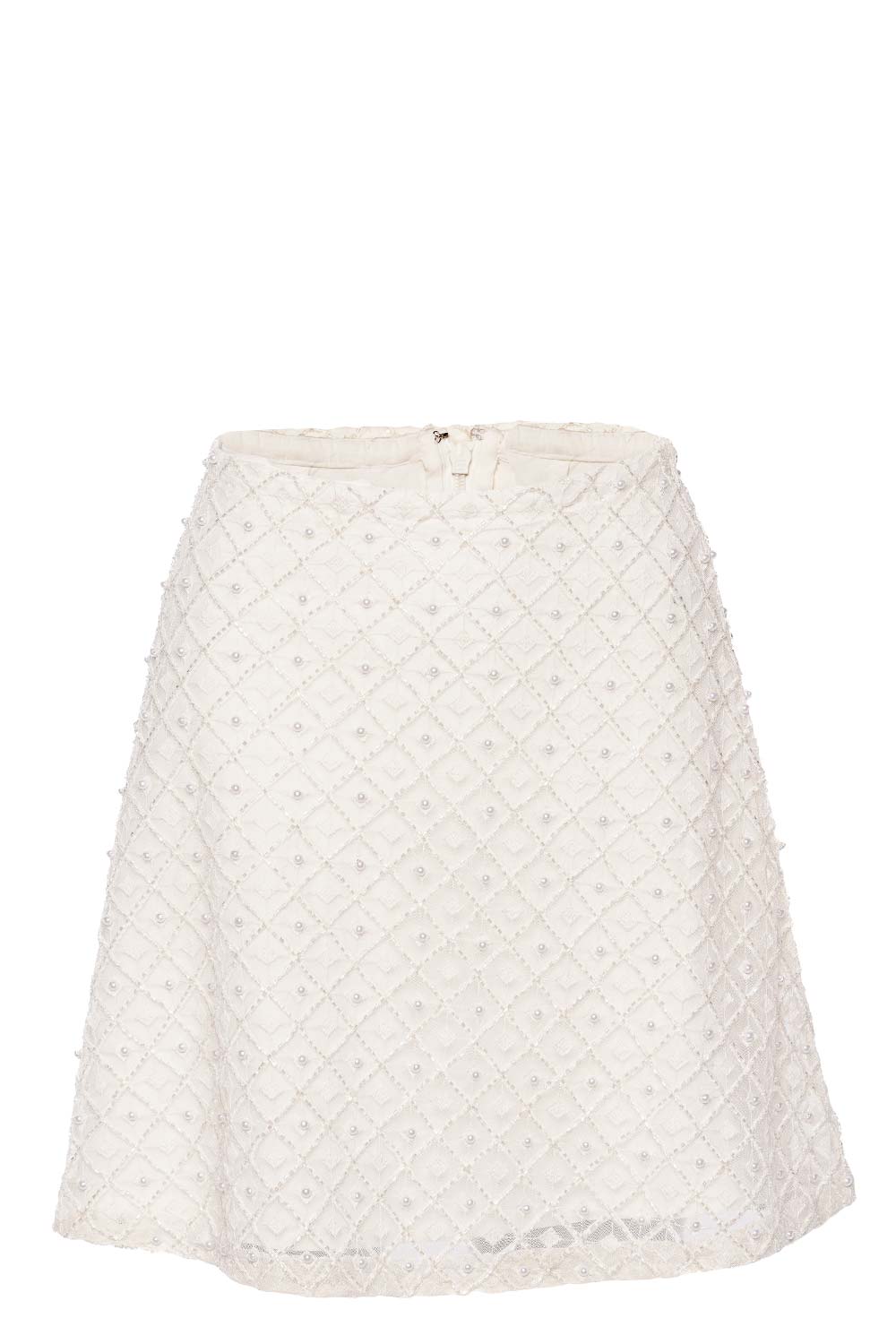 Aje. Freya Diamond Pearl Mini Skirt