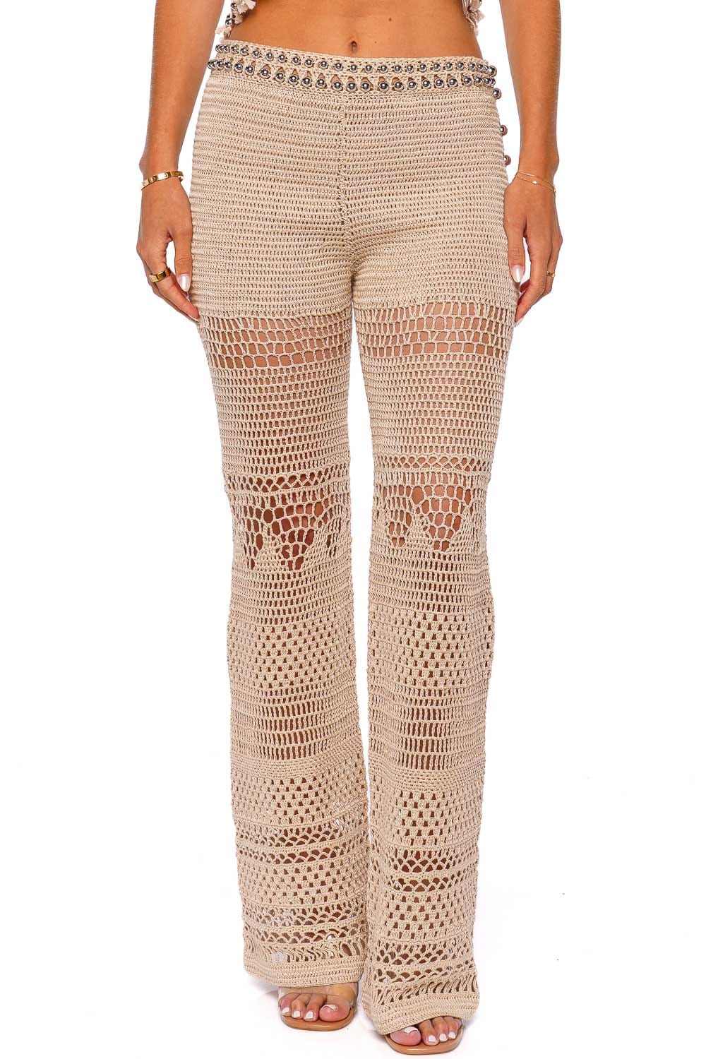 PACO RABANNE Knit Chain Pants I ICON