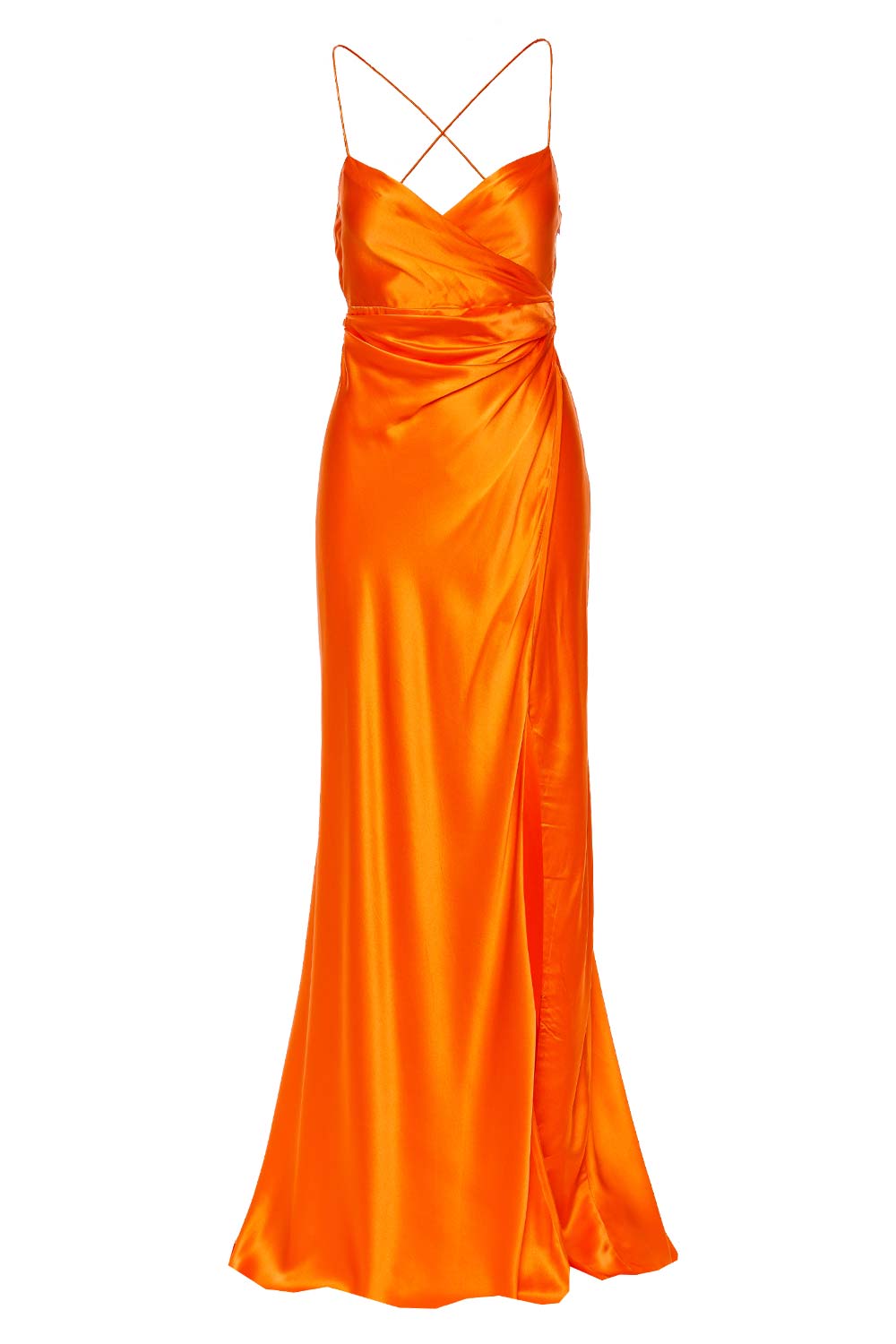 The Sei TANGERINE WRAP GOWN