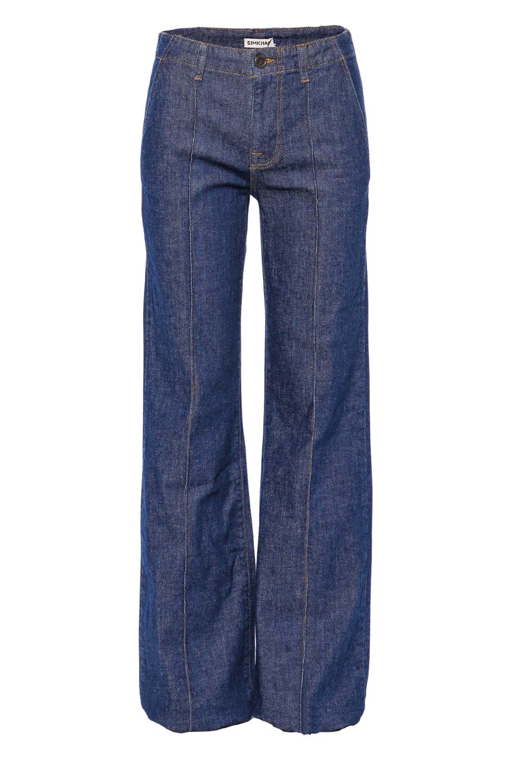 SIMKHAI Ansel Imperial High Rise Flare Jeans