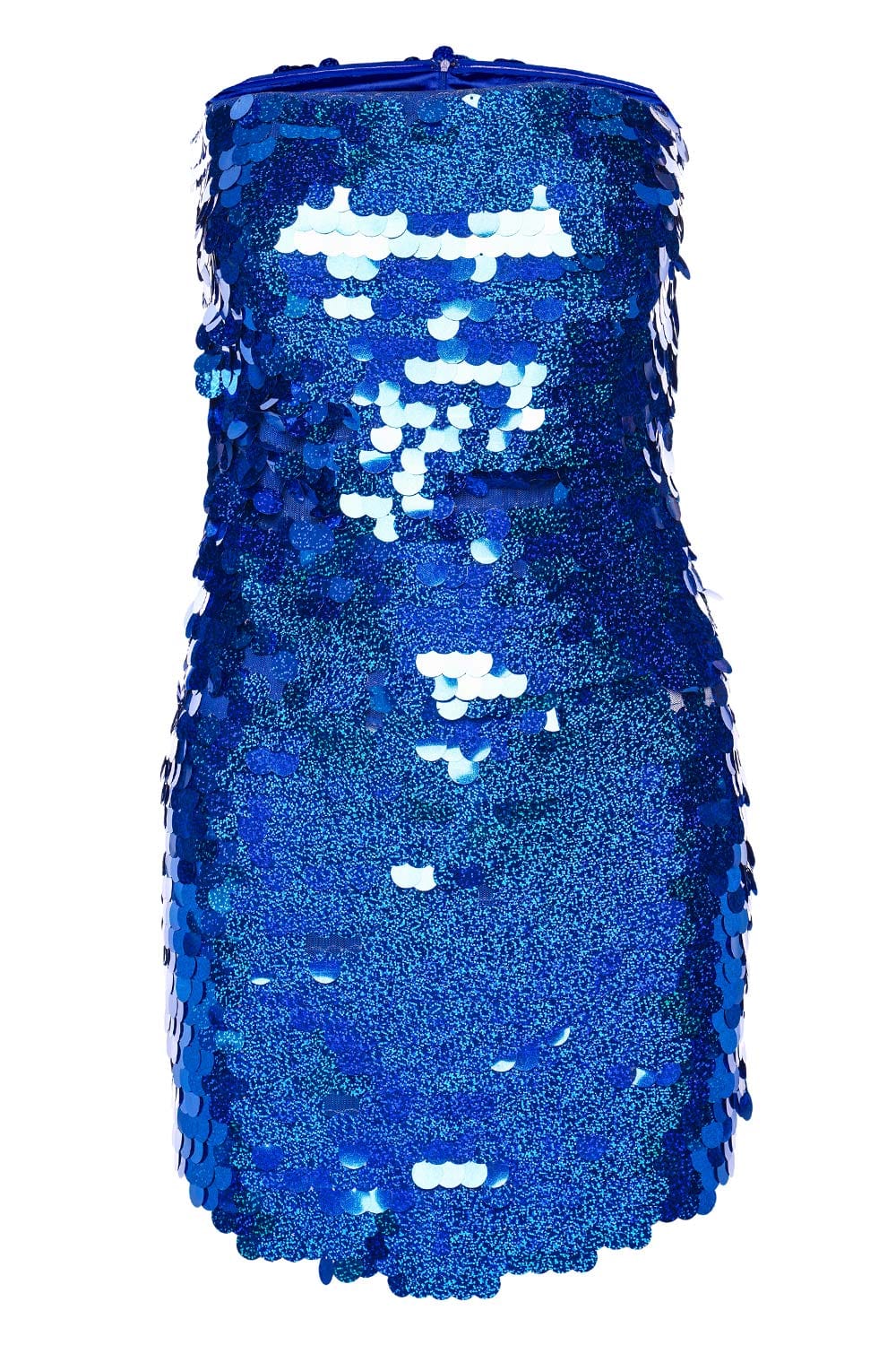 The New Arrivals by Ilkyaz Ozel Giza Azule Strapless Sequin Mini Dress