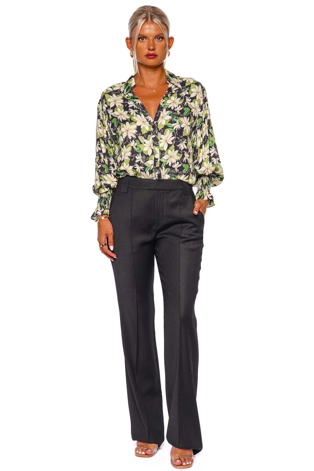 A.L.C. Shelby Black Tailored Pant