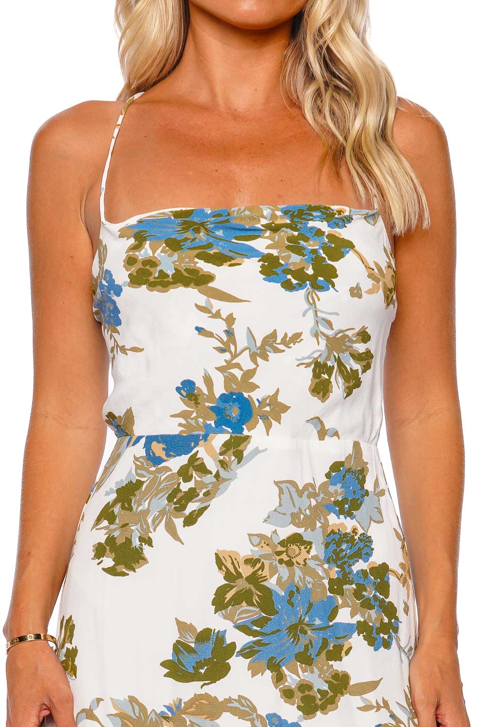 Faithfull The Brand Murano Escala Floral Mini Dress