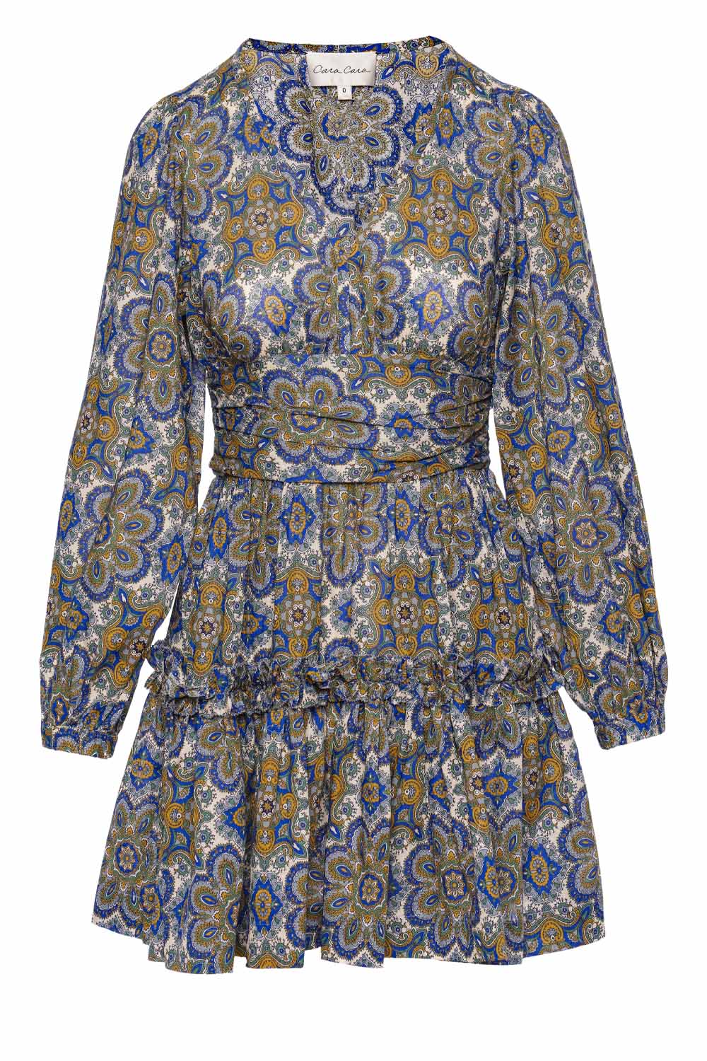 Cara Cara Harper Scarf Medallion Mini Dress