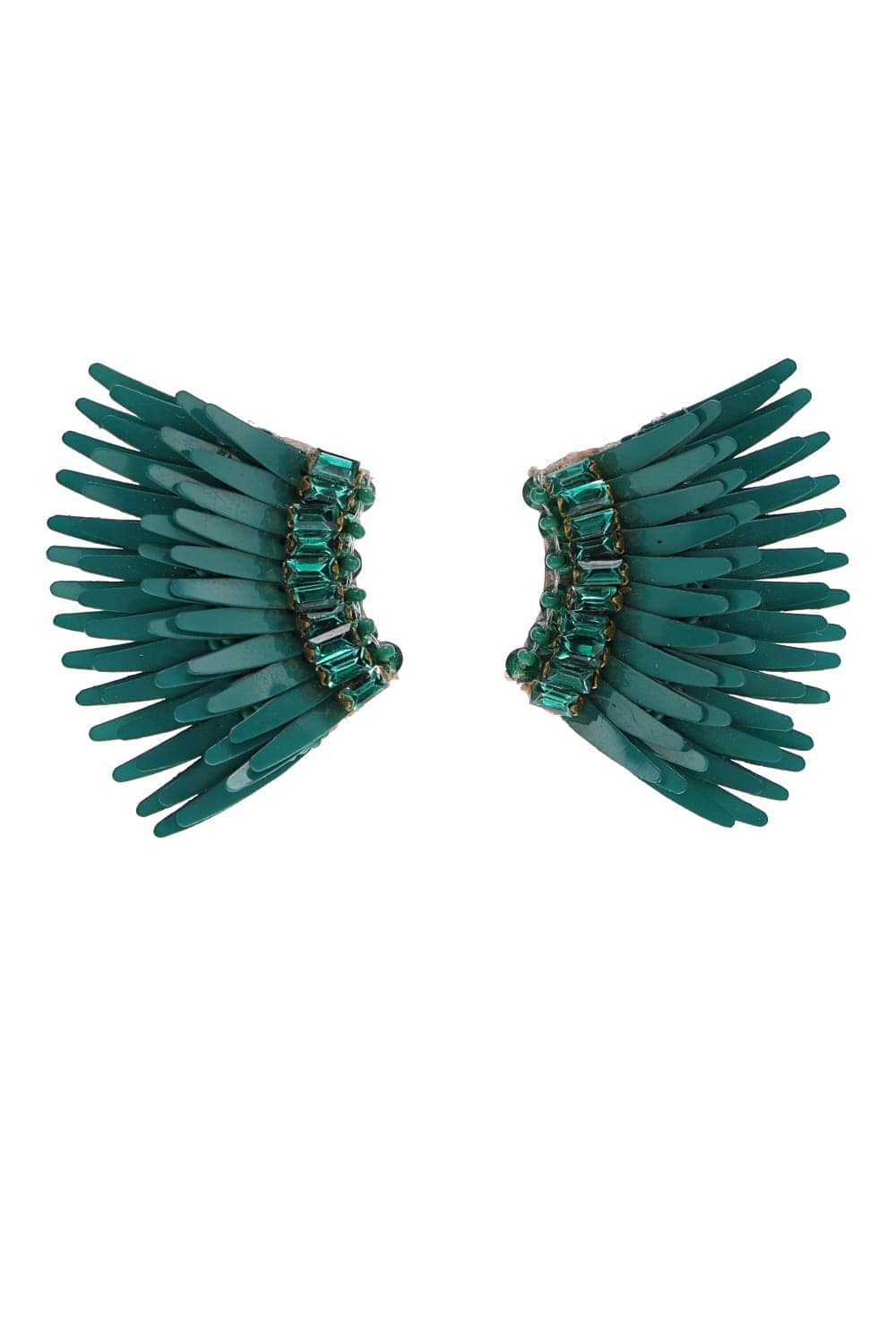 Mignonne Gavigan Mini Gem Madeline  Emerald Earrings