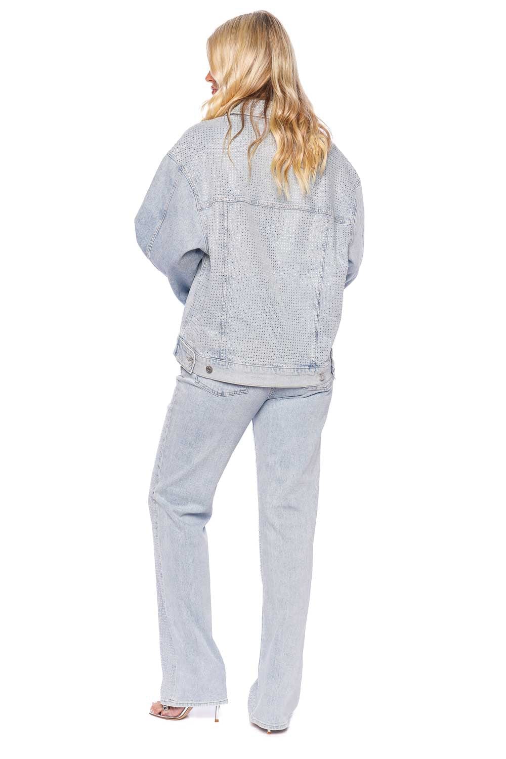 SIMKHAI LAMBERT DENIM JACKET 623-6053-DM-IND INDIGO