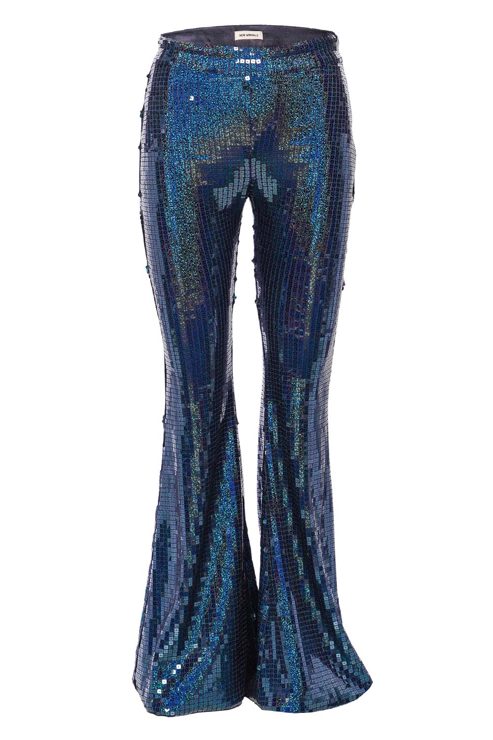 The New Arrivals by Ilkyaz Ozel Colette Lapis Lazuli Sequined Flare Pants