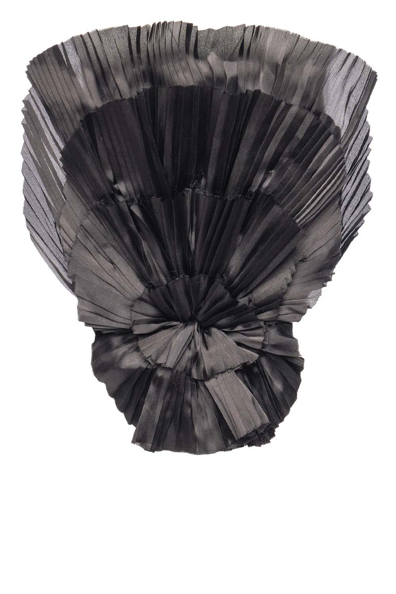 Black silk organza - SARTOR BOHEMIA